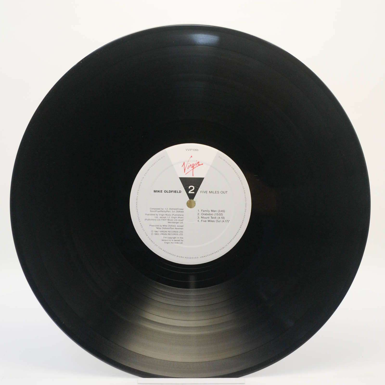 Mike Oldfield — Five Miles Out (UK), 1982