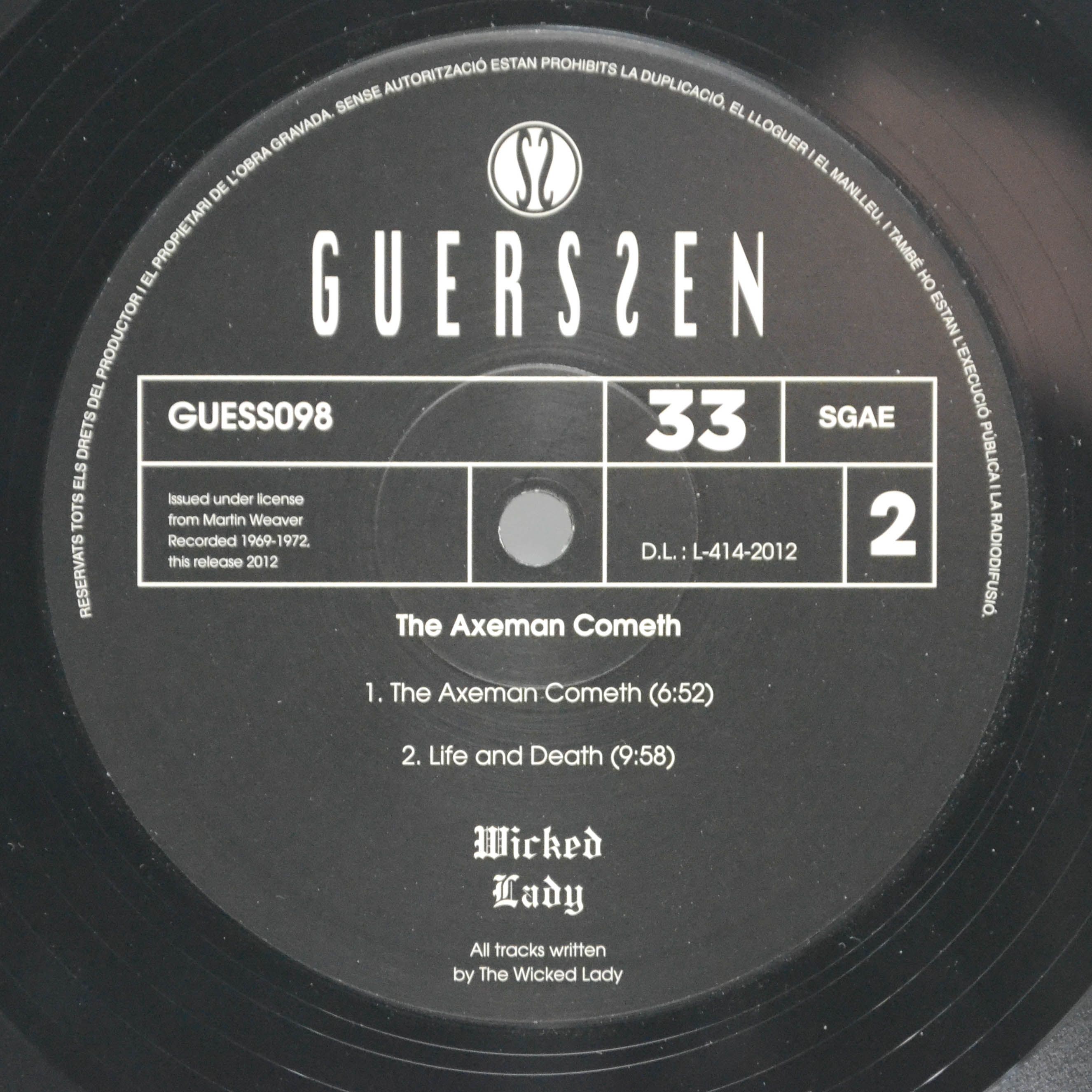 Виниловая пластинка Wicked Lady — The Axeman Cometh (2LP), 1994