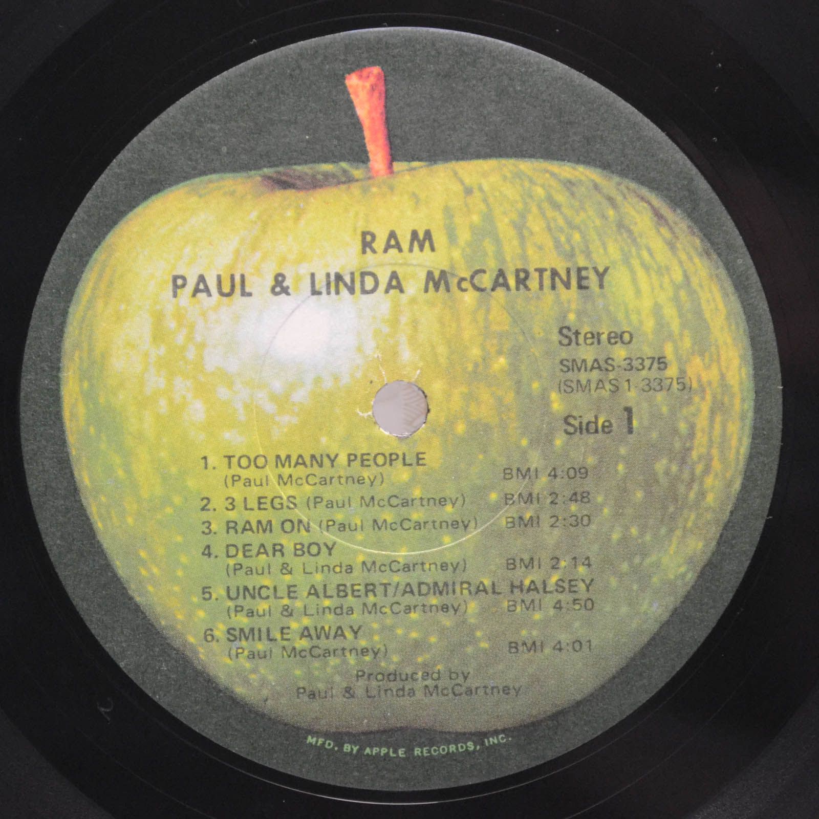 Paul & Linda McCartney — Ram (USA), 1971