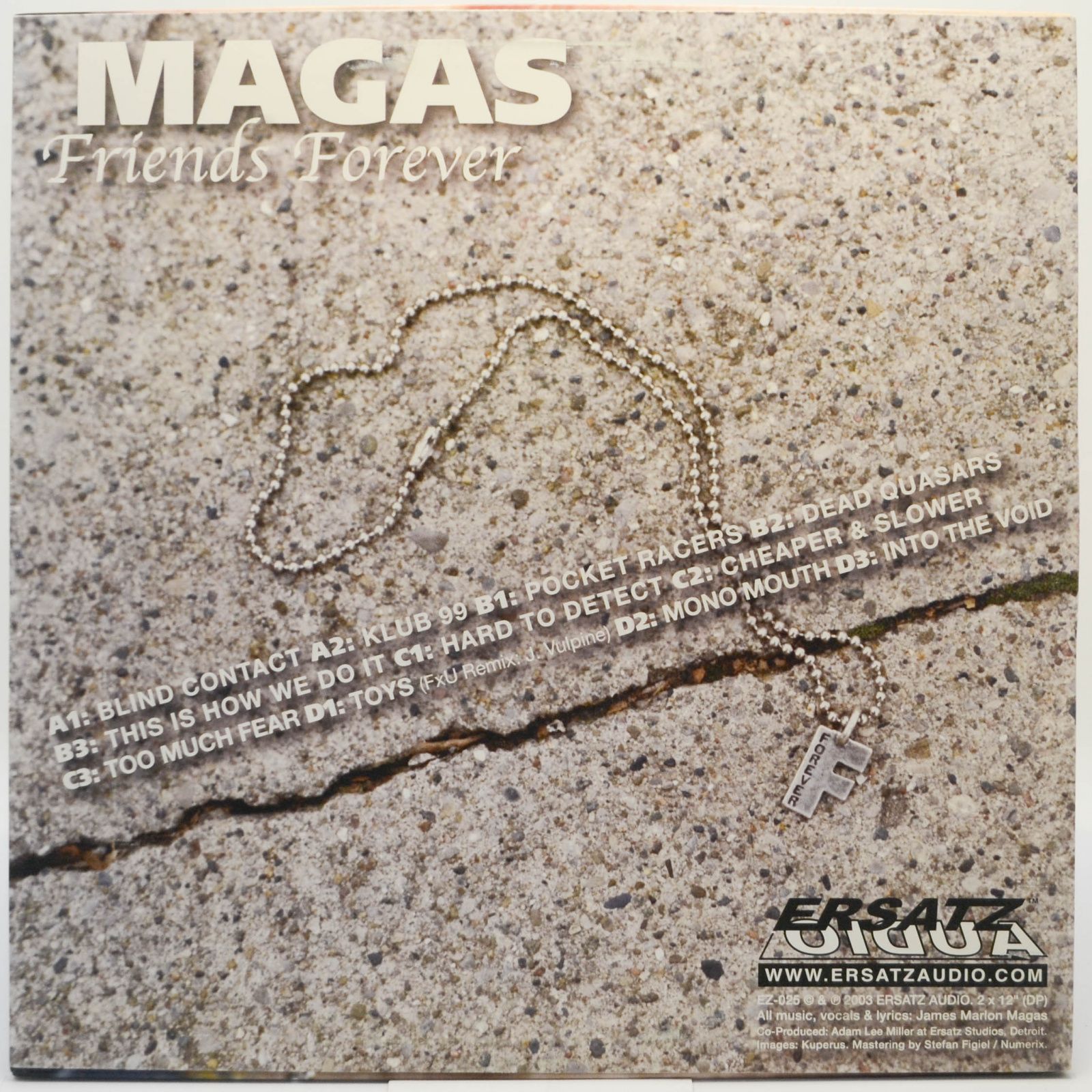 Magas — Friends Forever (2LP), 2003