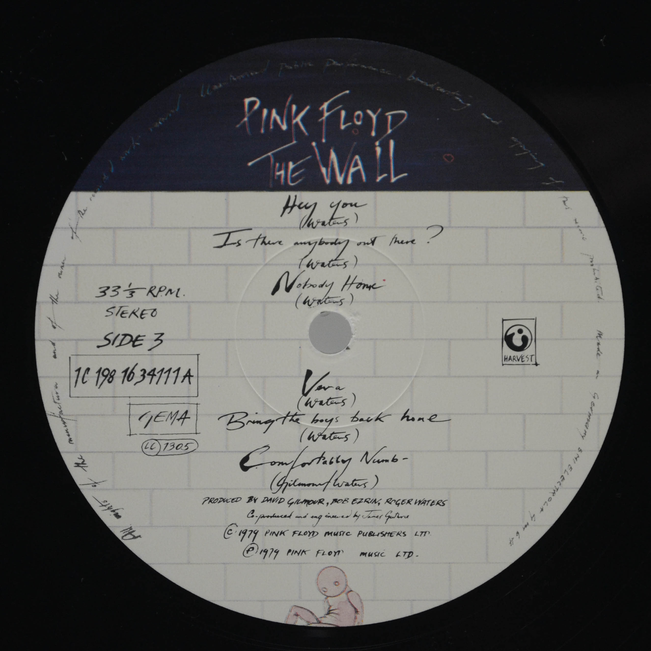 Виниловая пластинка Pink Floyd — The Wall (2LP), 1979