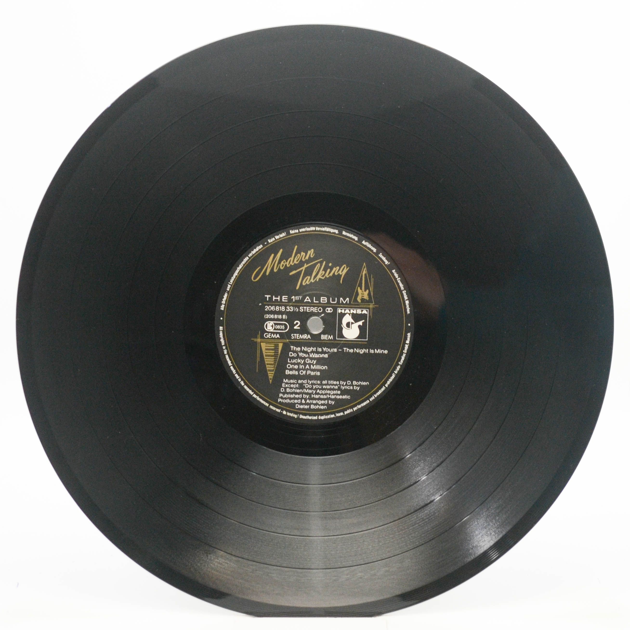 Виниловая пластинка Modern Talking — The 1st Album, 1985