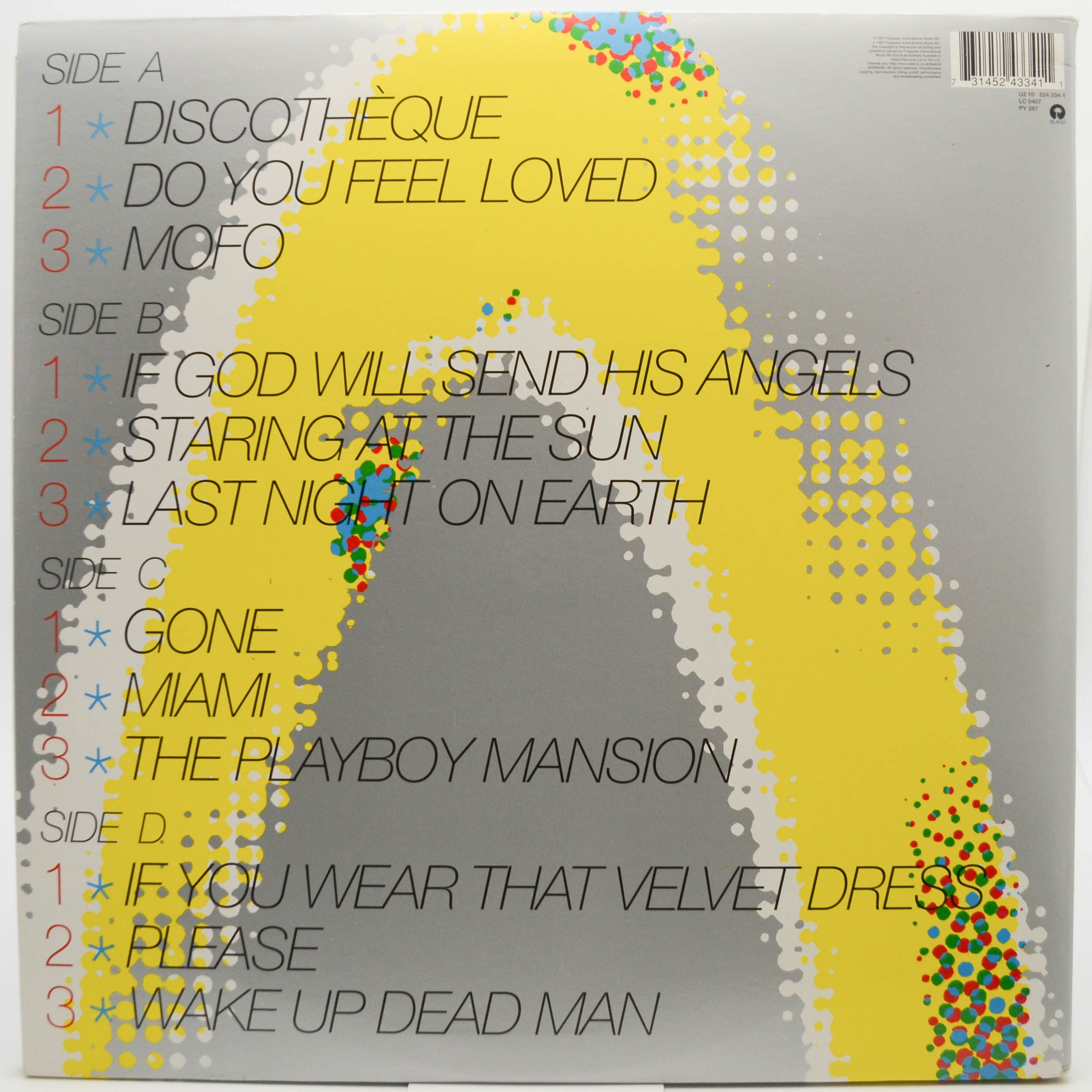 U2 — Pop (2LP), 1997