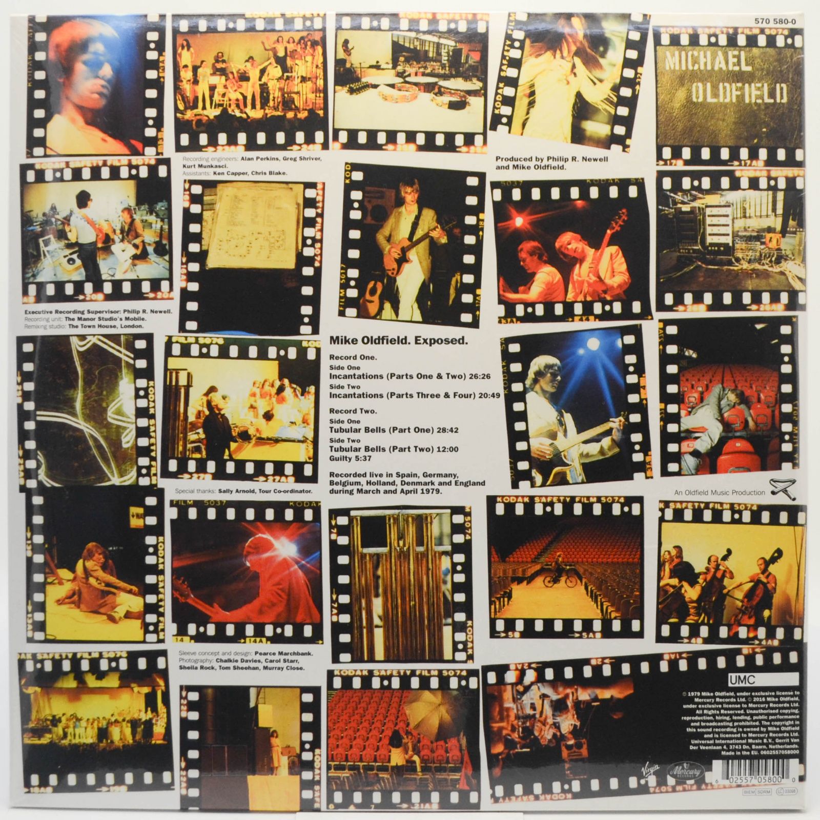 Mike Oldfield — Exposed (2LP), 2016