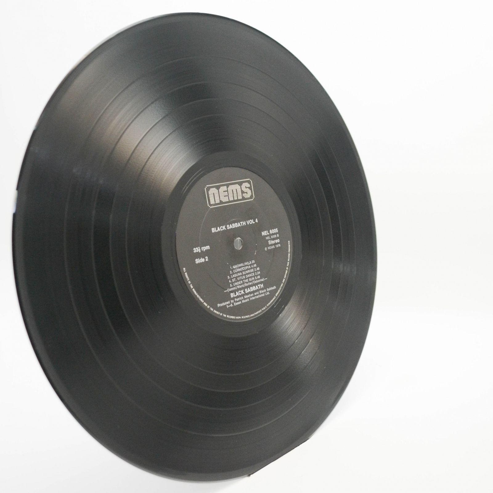 Black Sabbath — Black Sabbath Vol 4 (UK), 1972