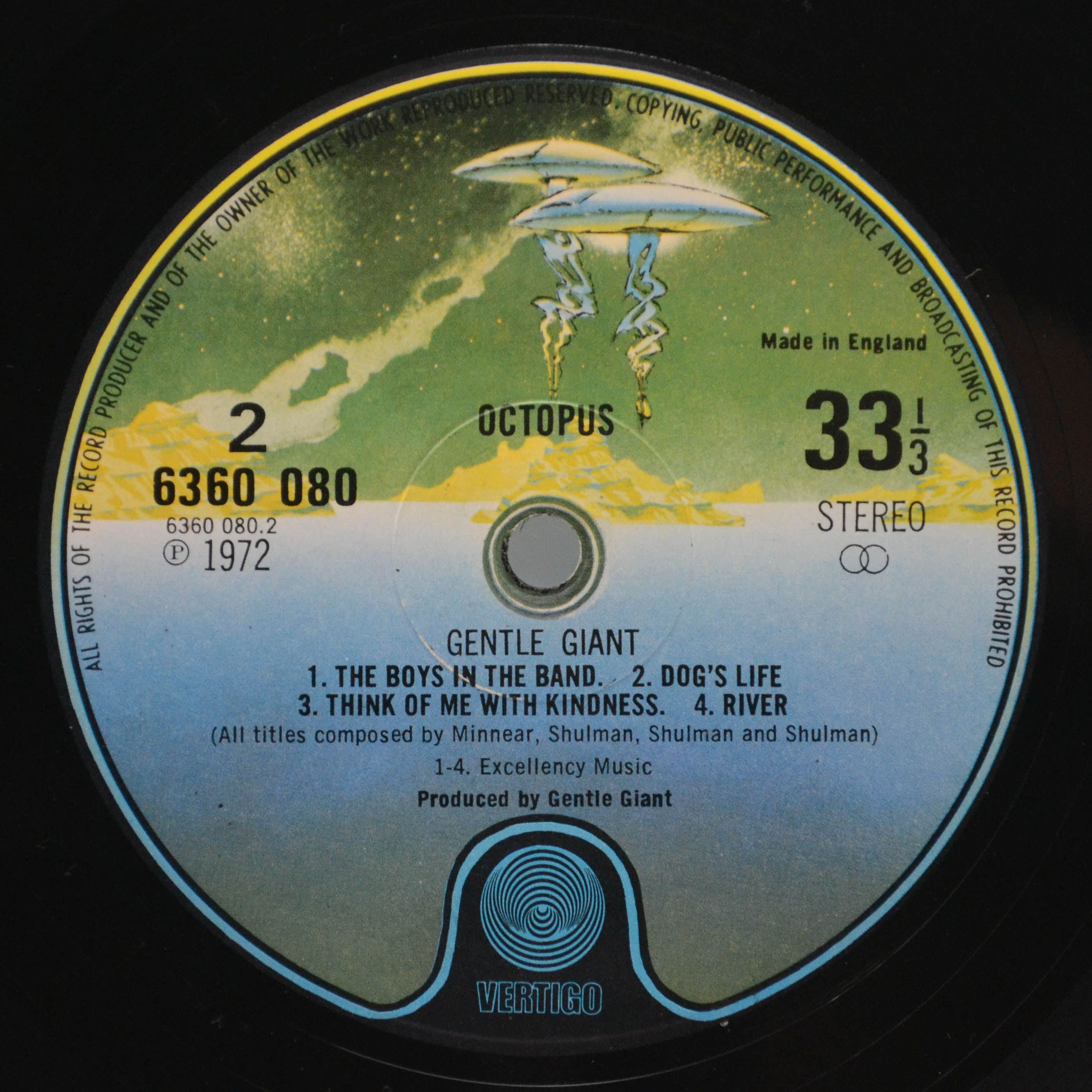 Gentle Giant — Octopus (UK), 1972