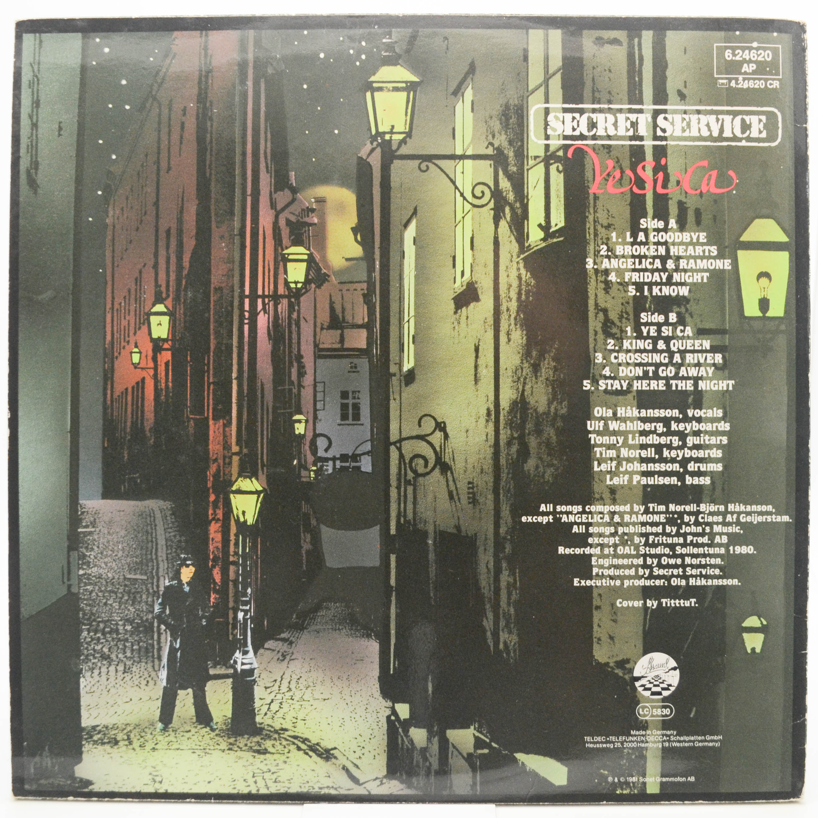 Secret Service — Ye-Si-Ca, 1981