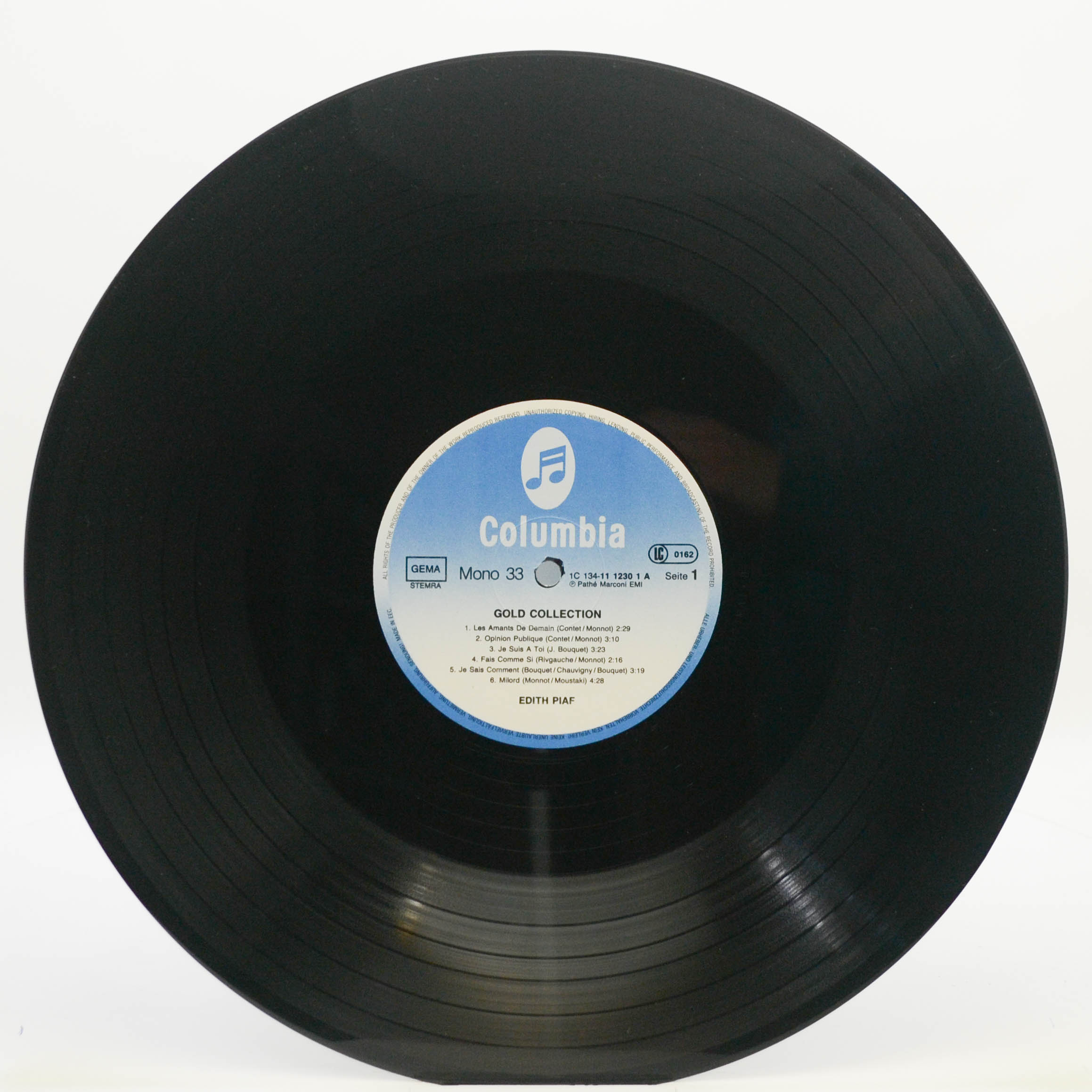 Виниловая пластинка Edith Piaf — Gold Collection (2LP), 1985