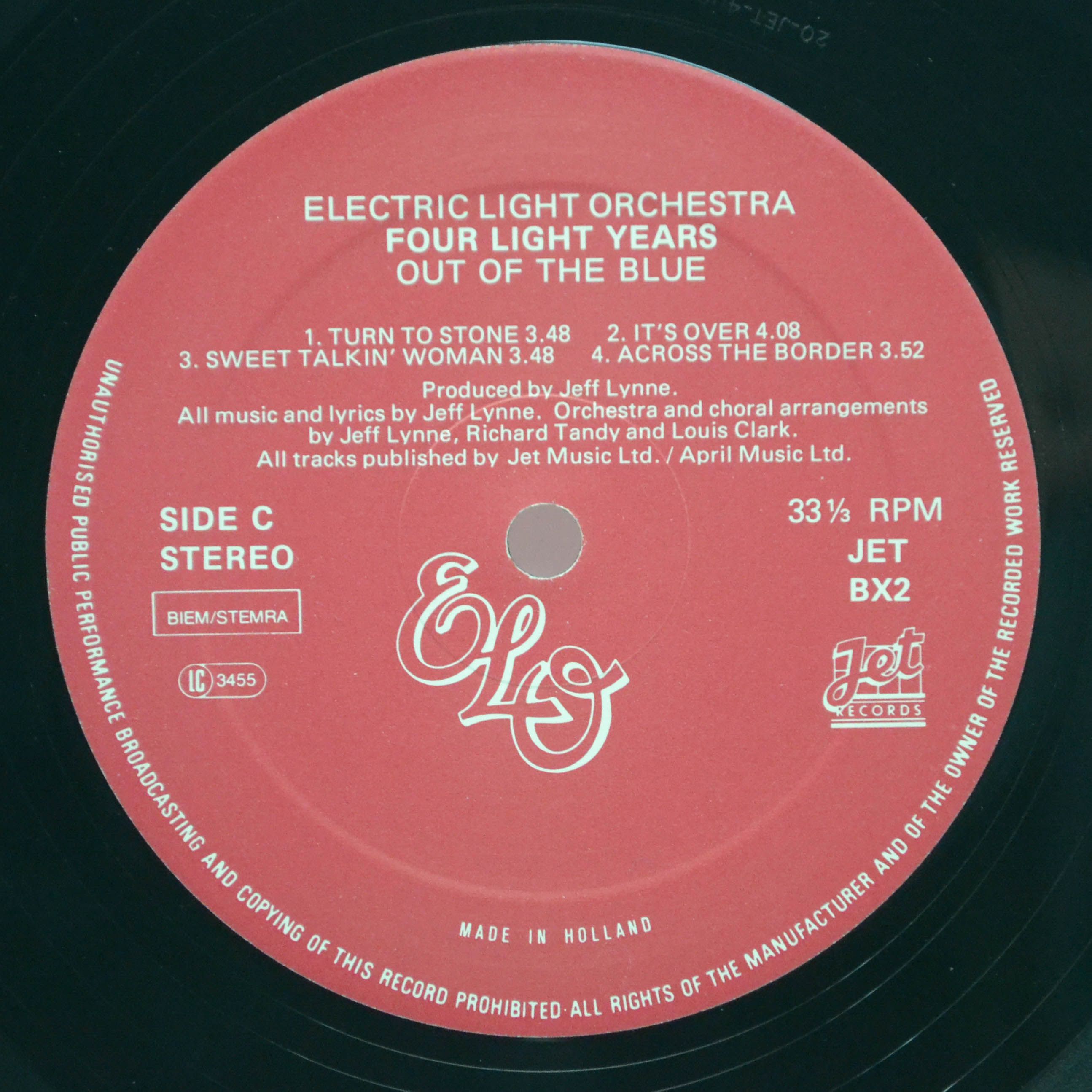 ELO — Four Light Years (4LP, Box-set, booklet), 1980