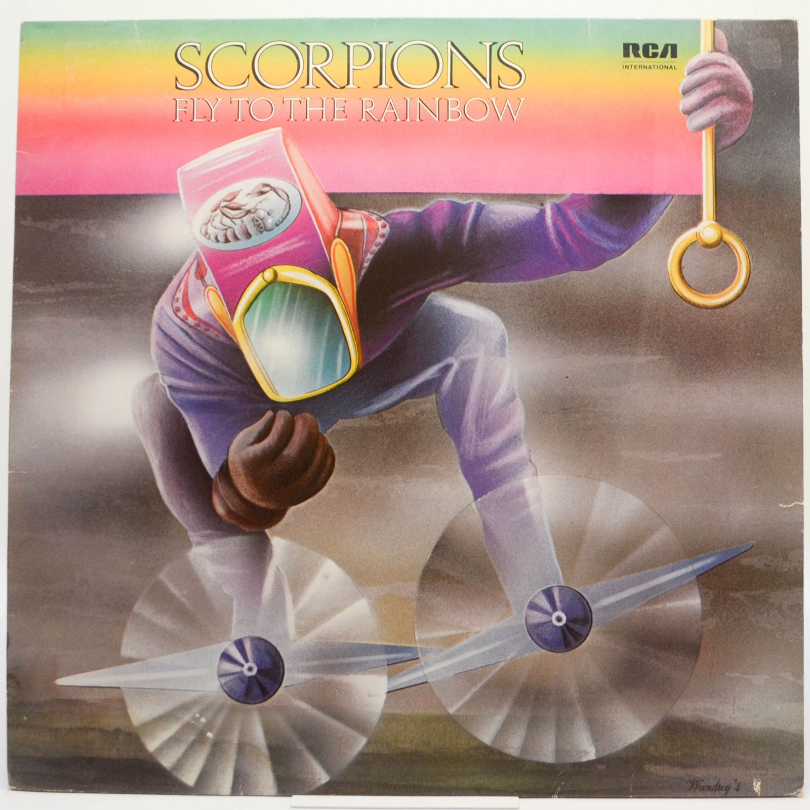 Виниловая пластинка Scorpions — Fly To The Rainbow, 1983