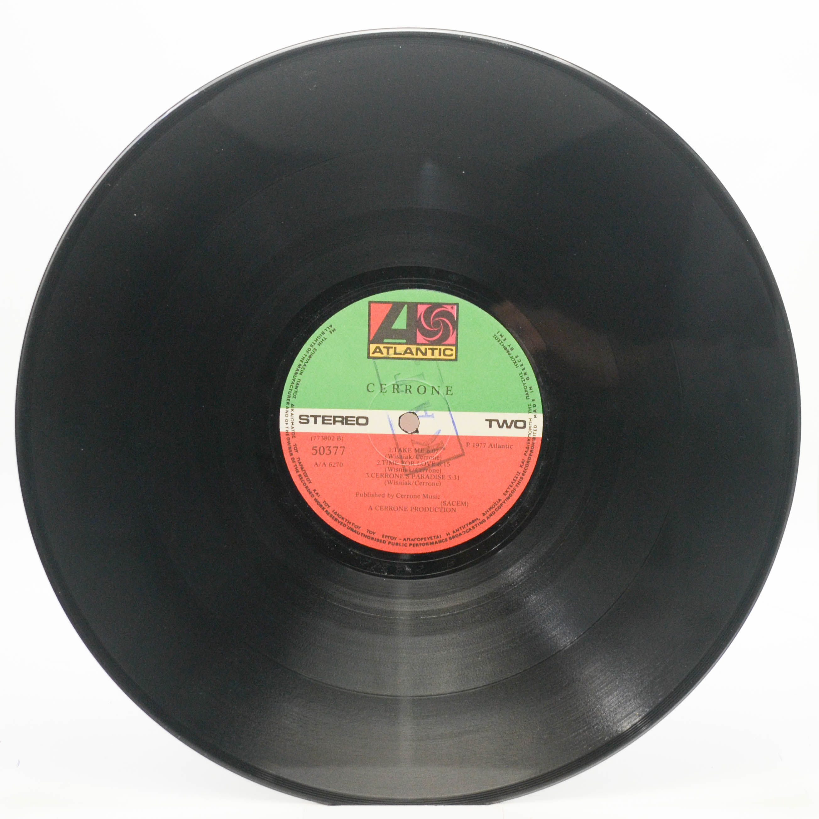 Cerrone — Cerrone's Paradise, 1977