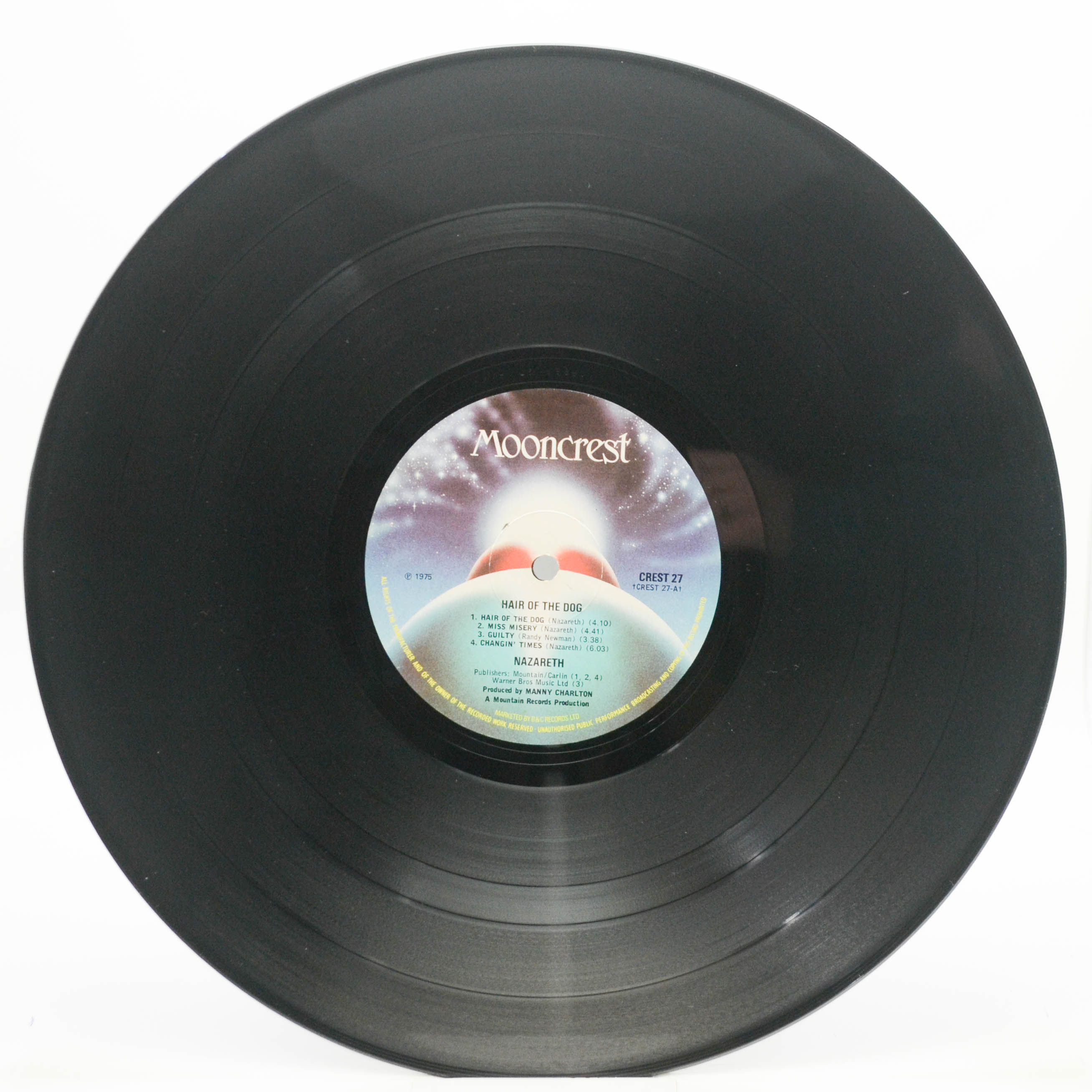 Nazareth — Hair Of The Dog (1-st, UK), 1975