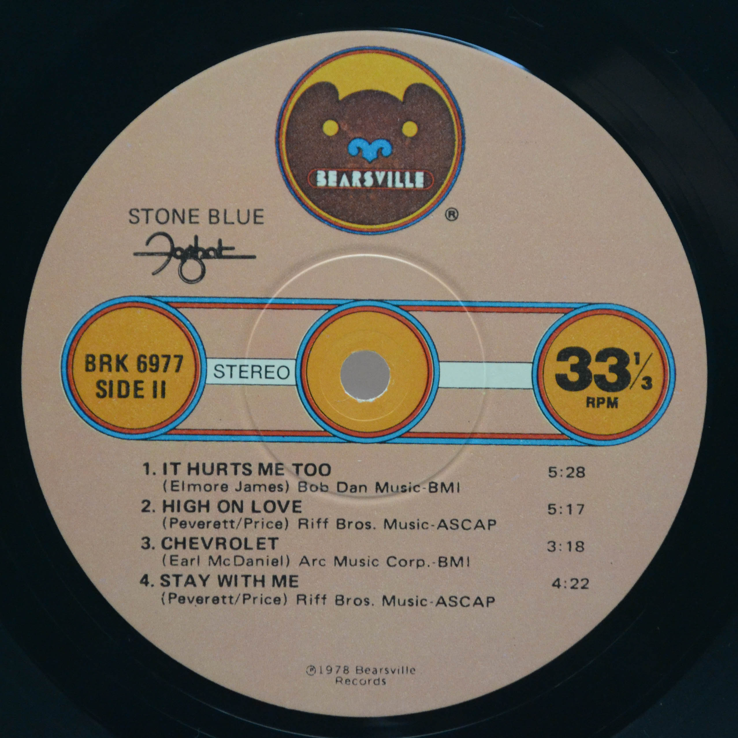 Foghat — Stone Blue (USA), 1978