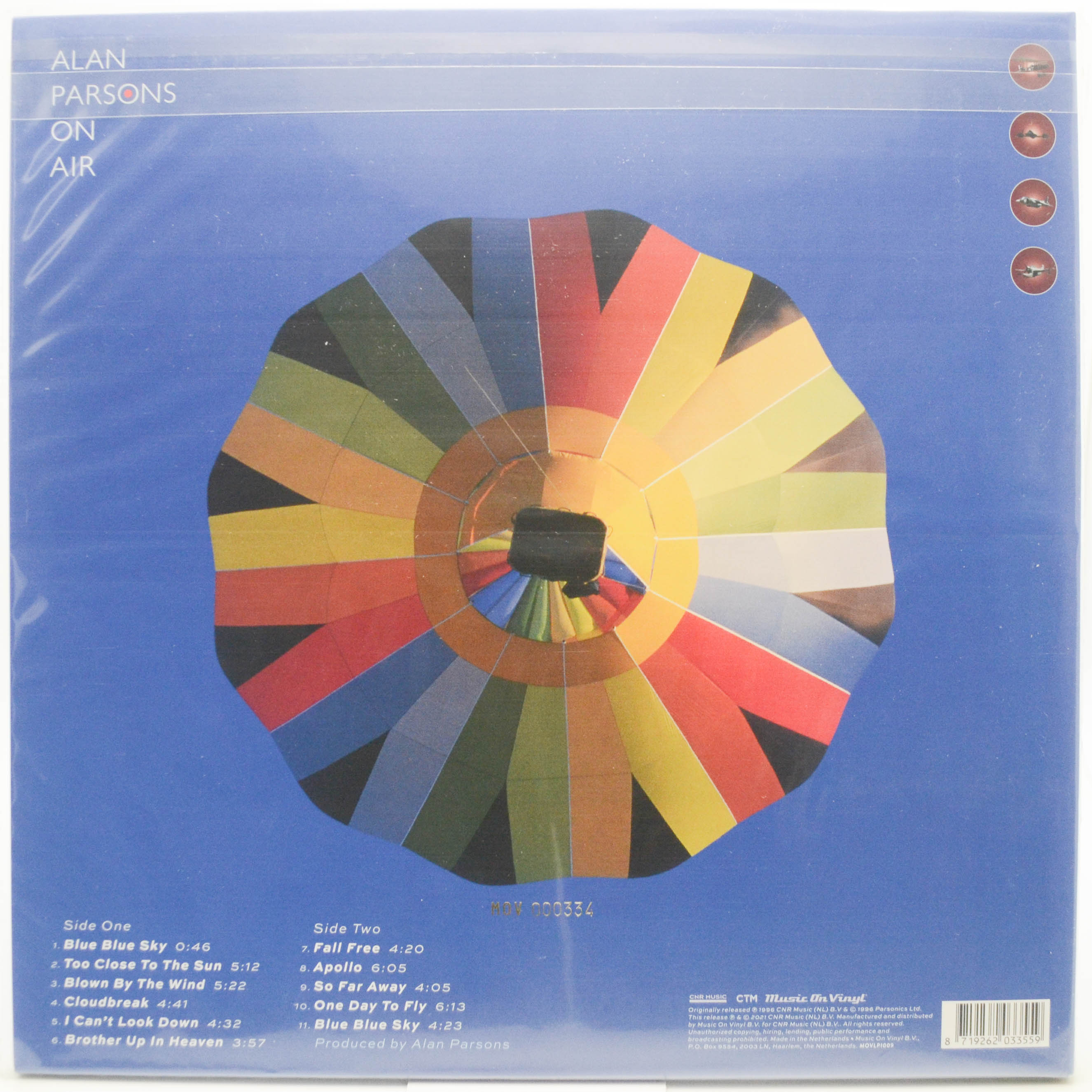 Alan Parsons — On Air, 1996