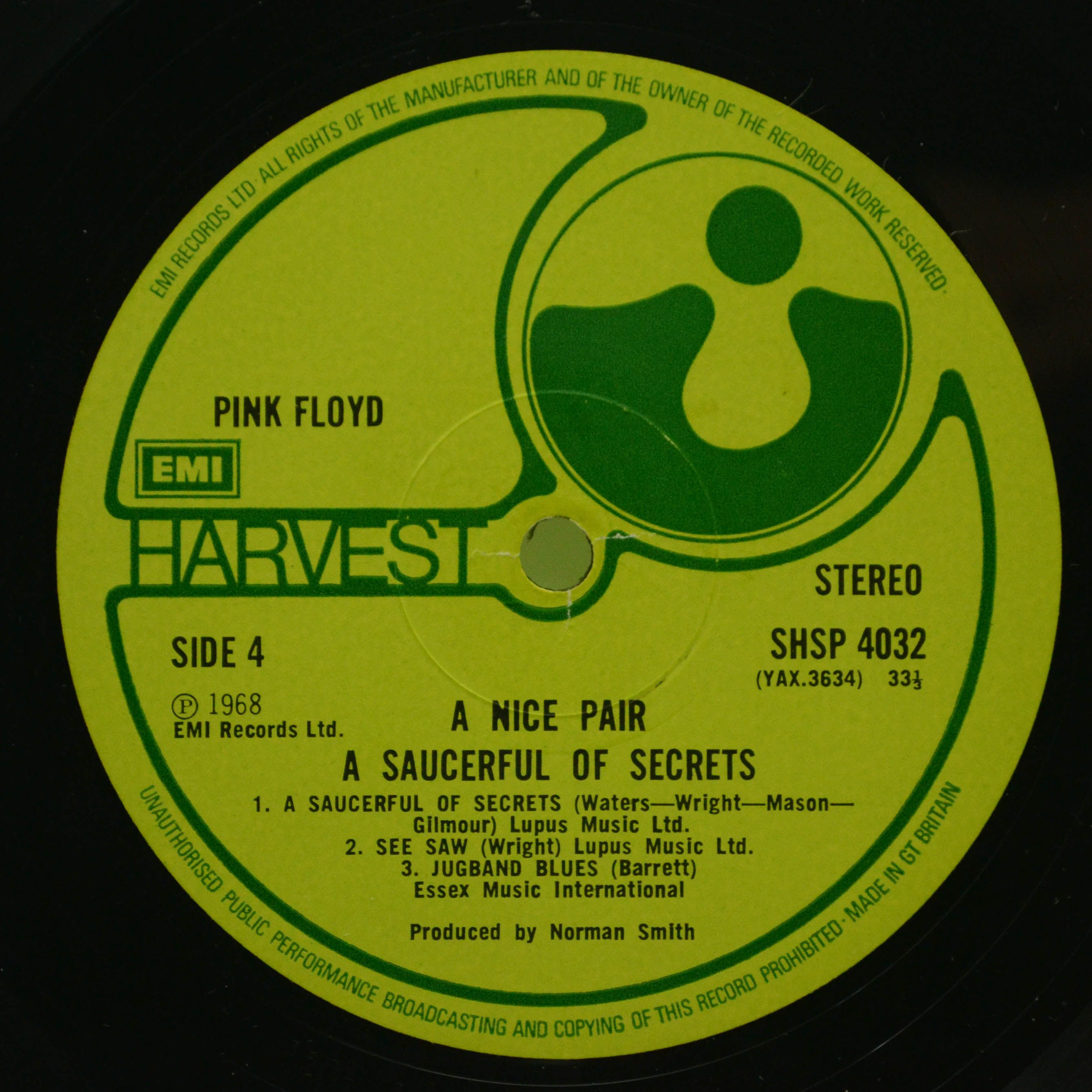 Виниловая пластинка Pink Floyd — A Nice Pair (2LP, UK), 1973