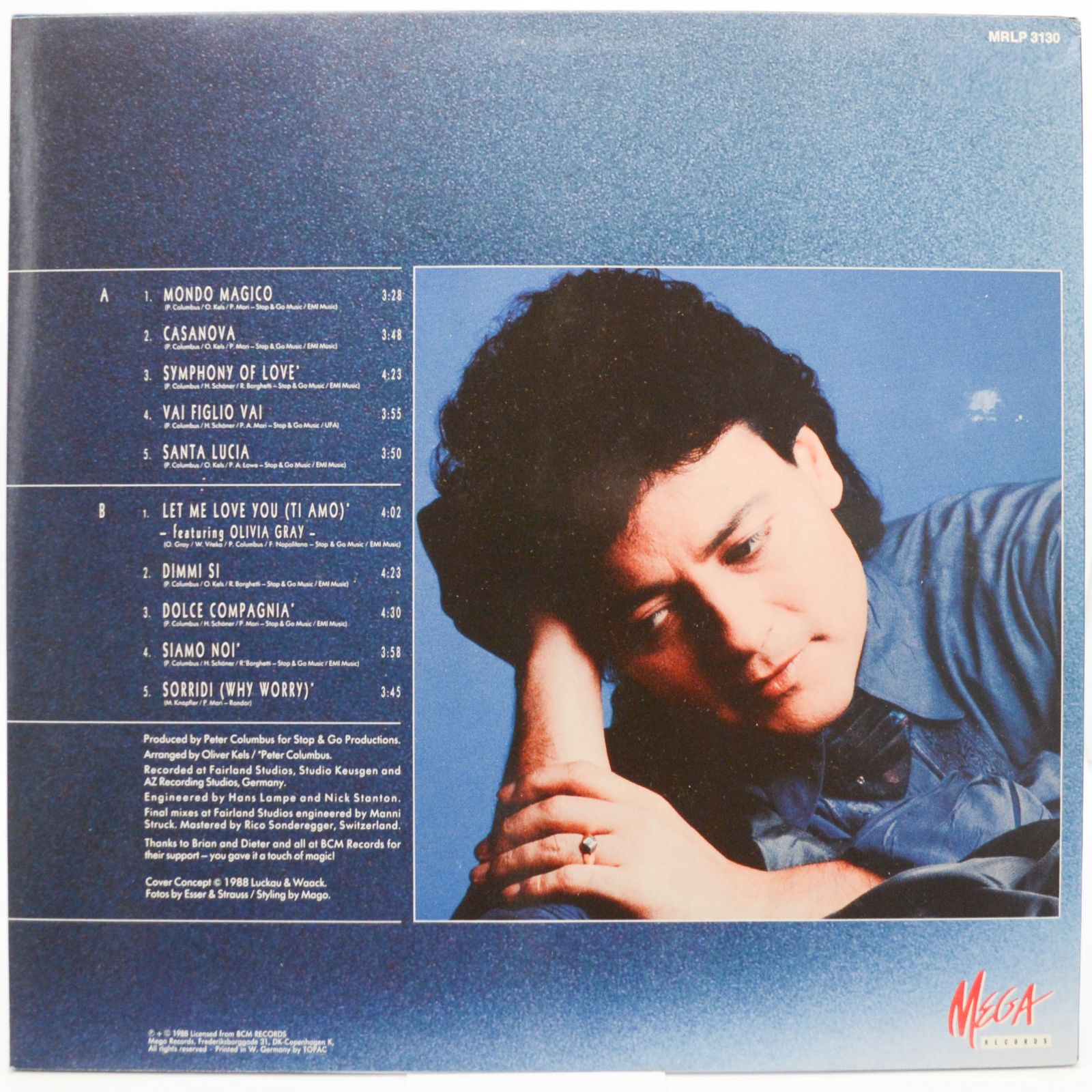 Виниловая пластинка Francesco Napoli — Magico, 1988