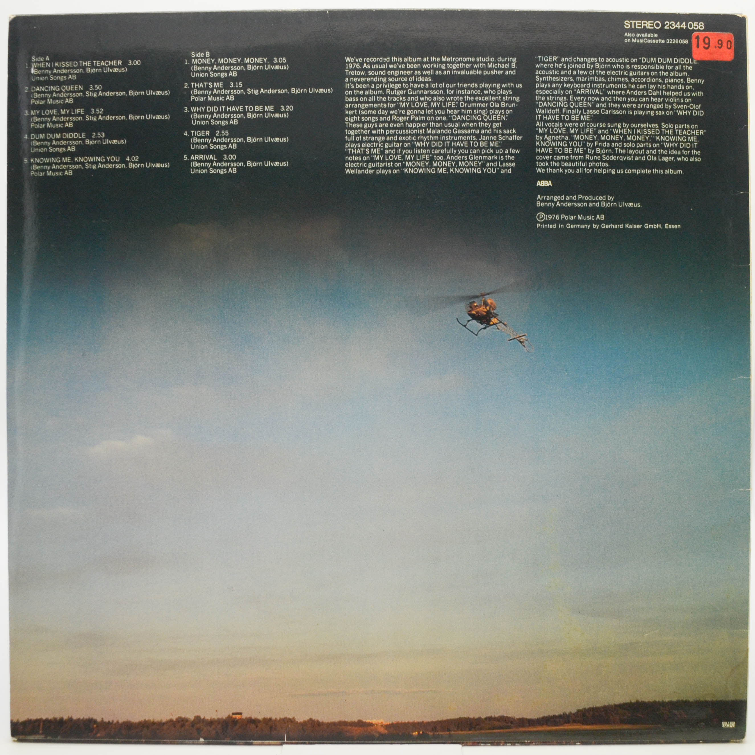 ABBA — Arrival, 1976