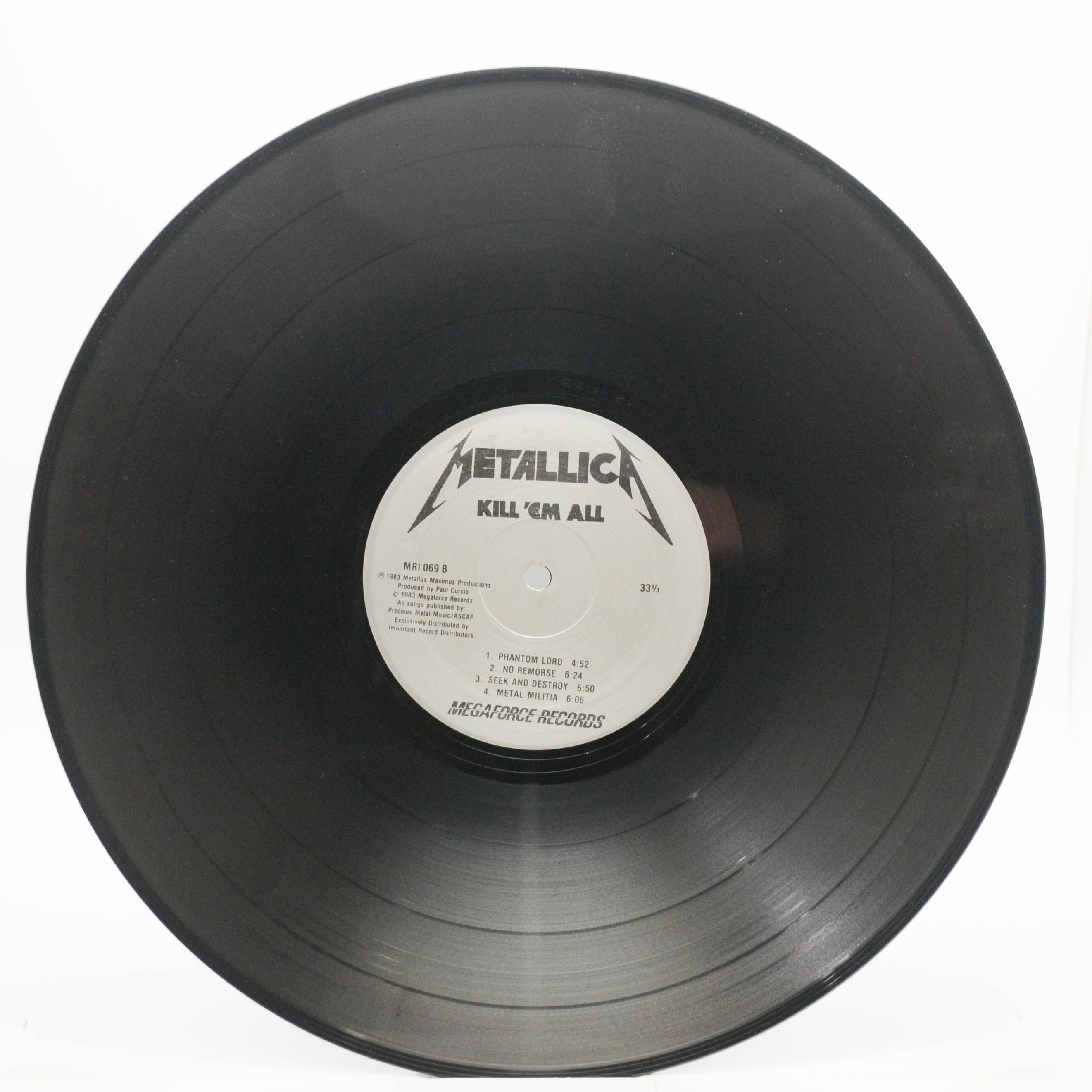 Metallica — Kill 'Em All (USA), 1983
