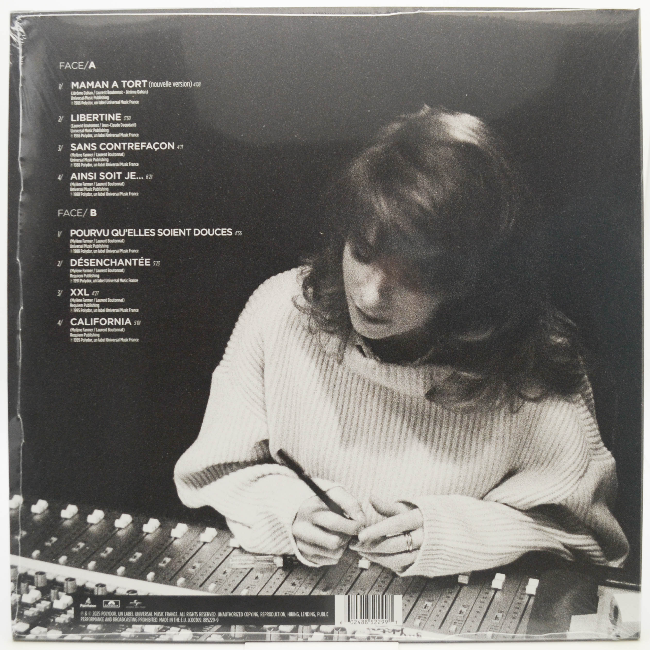 Виниловая пластинка Mylene Farmer — 86/95 (France), 2025