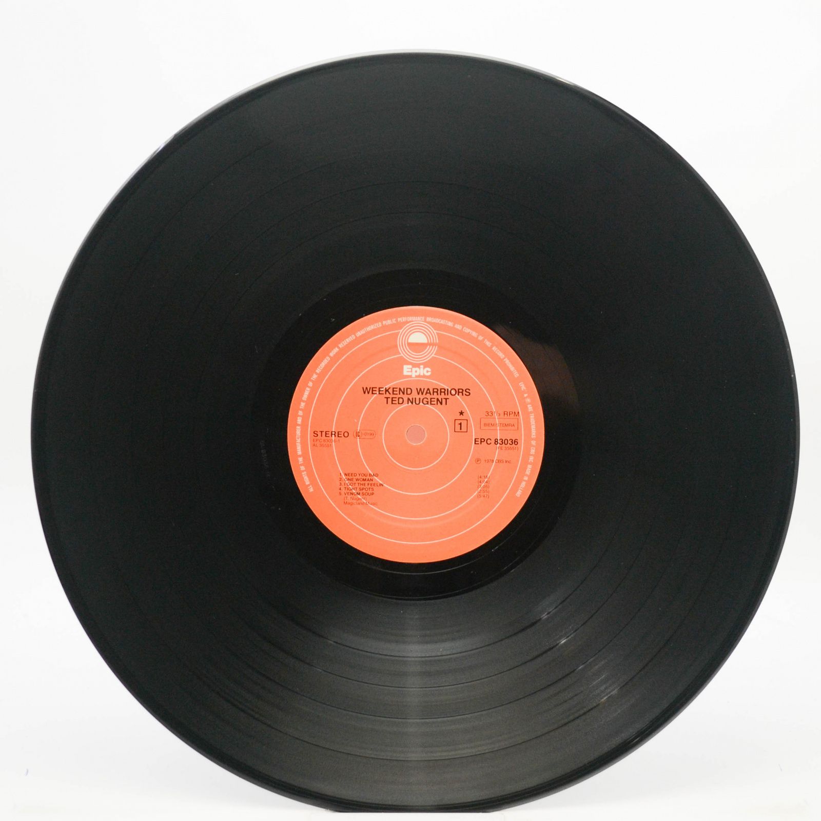 Ted Nugent — Weekend Warriors, 1978