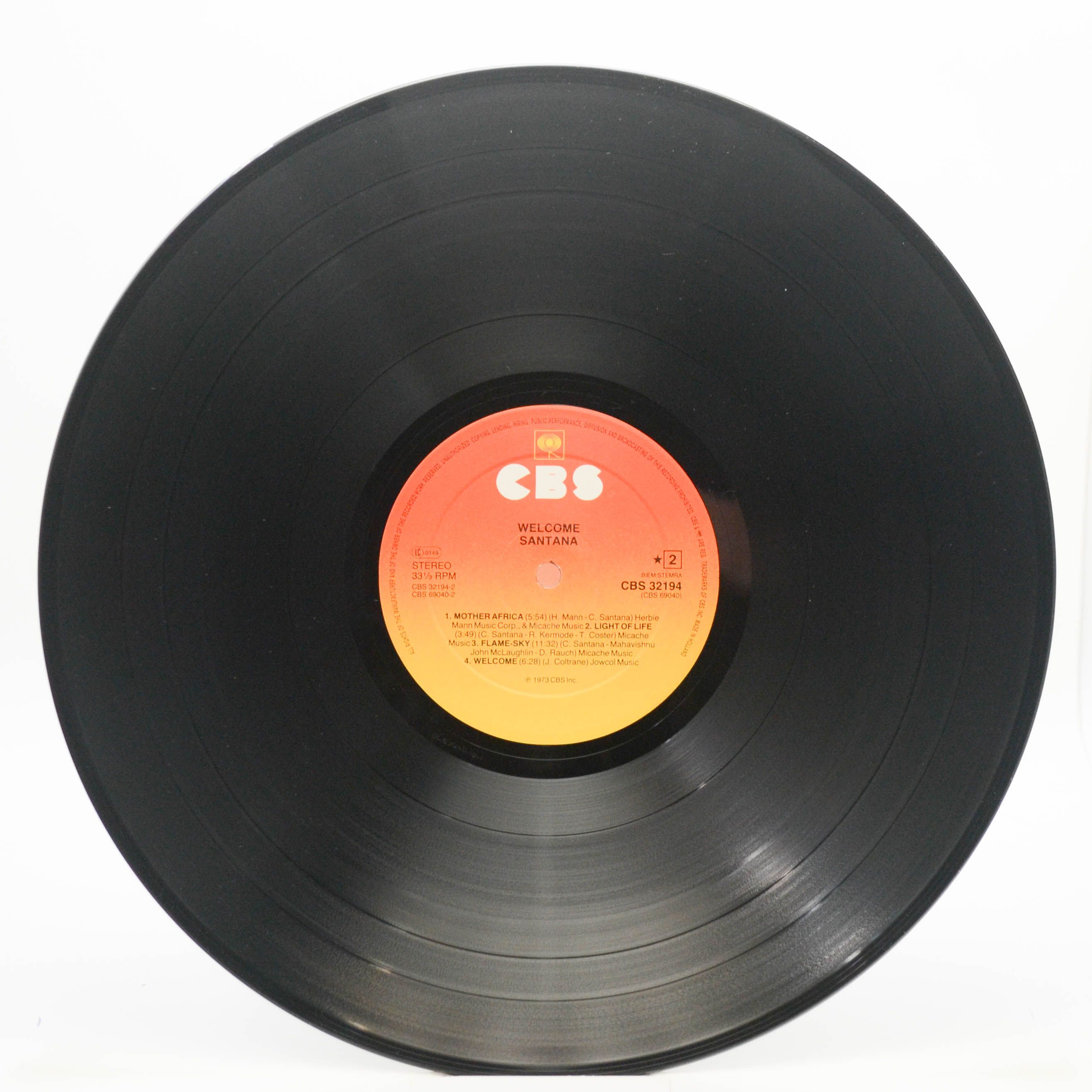 Santana — Welcome, 1983