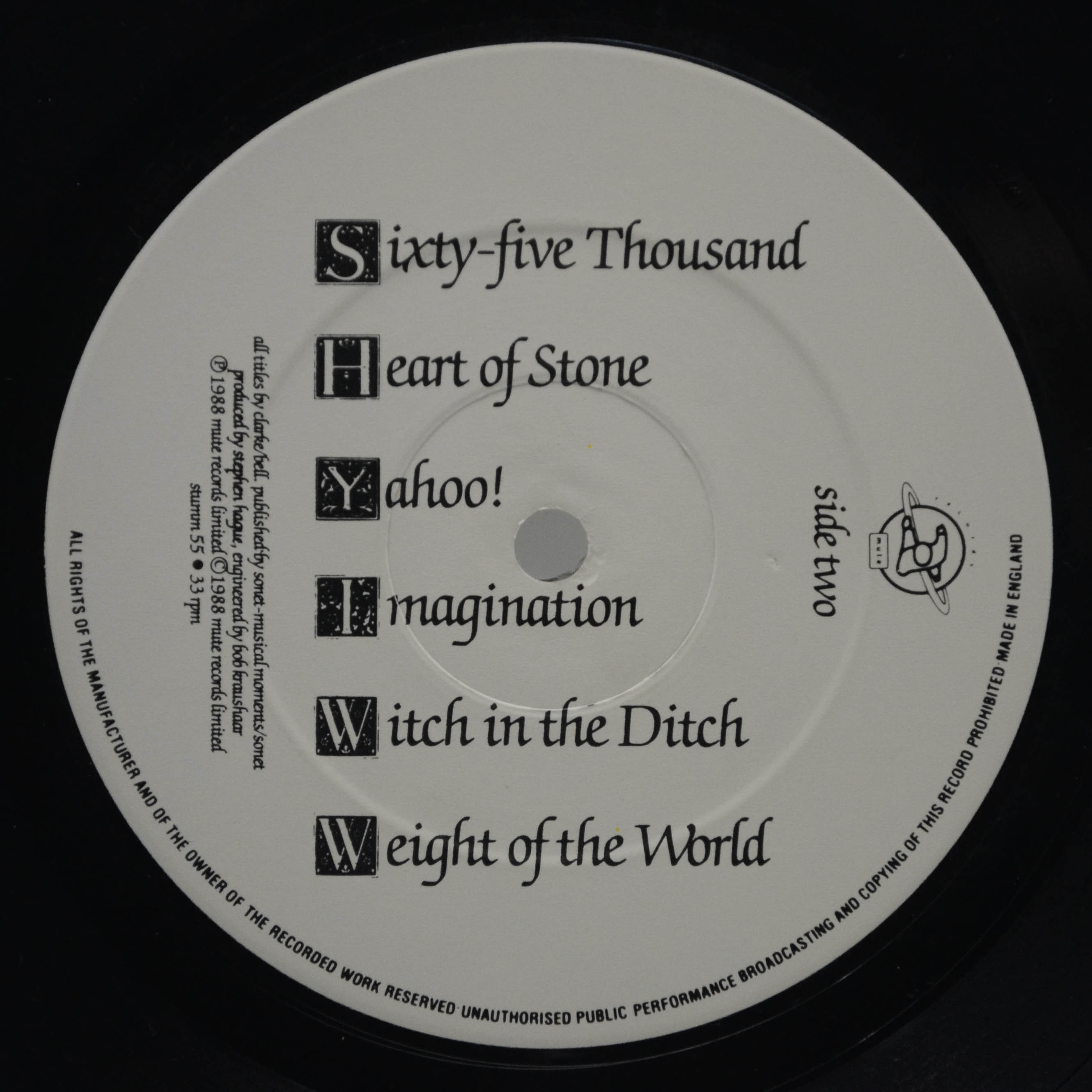 Erasure — The Innocents (1-st, UK), 1988