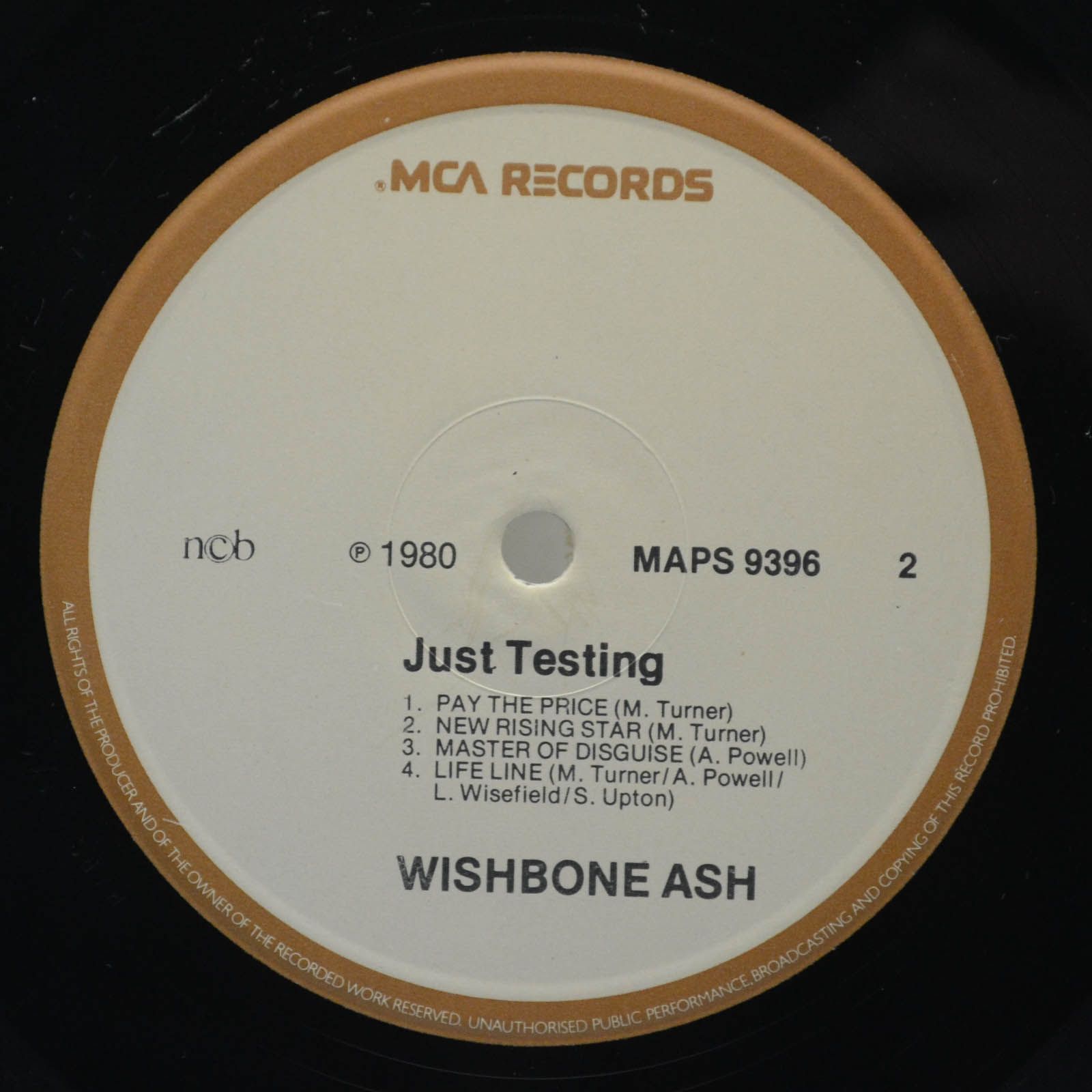 Виниловая пластинка Wishbone Ash — Just Testing, 1980