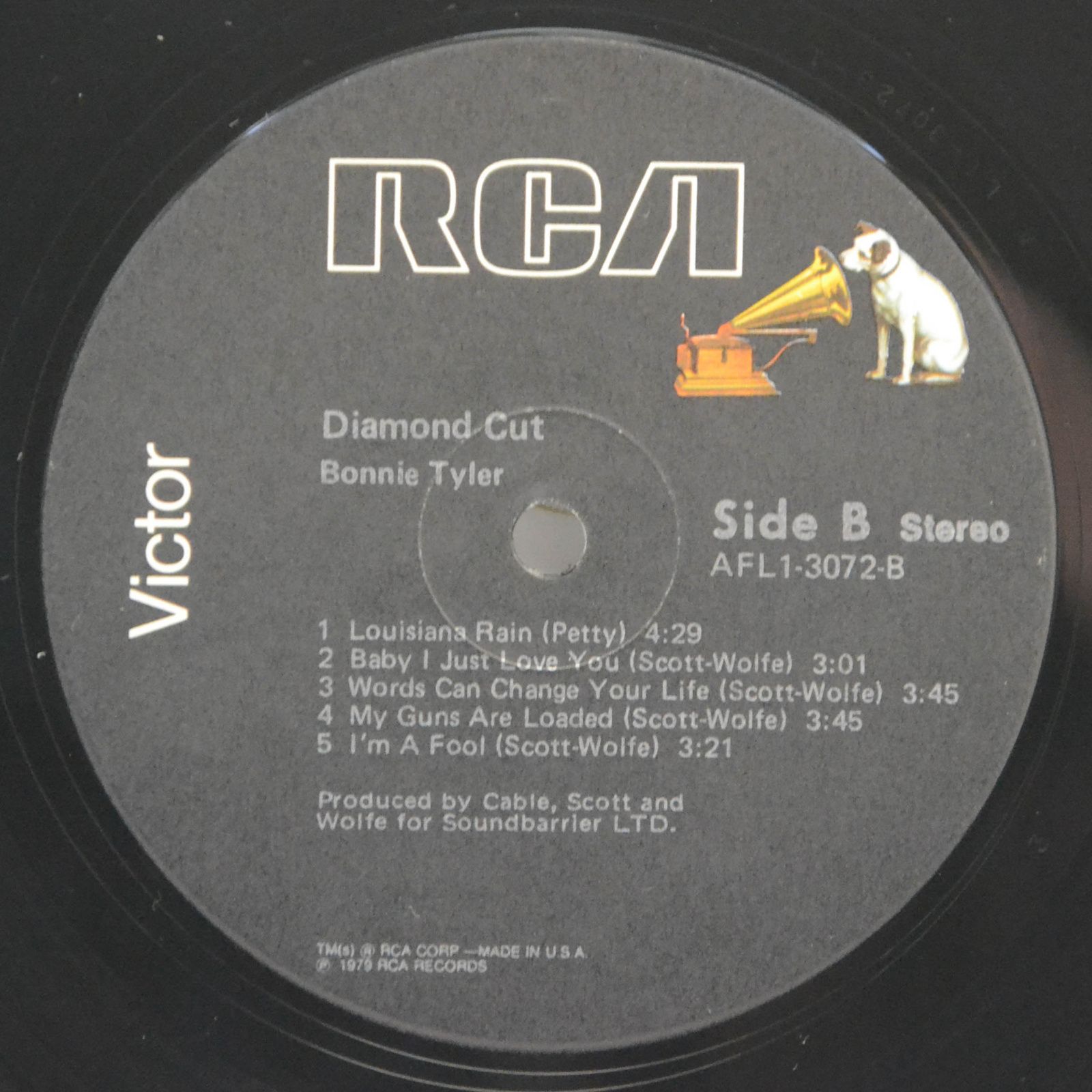 Виниловая пластинка Bonnie Tyler — Diamond Cut (USA), 1979
