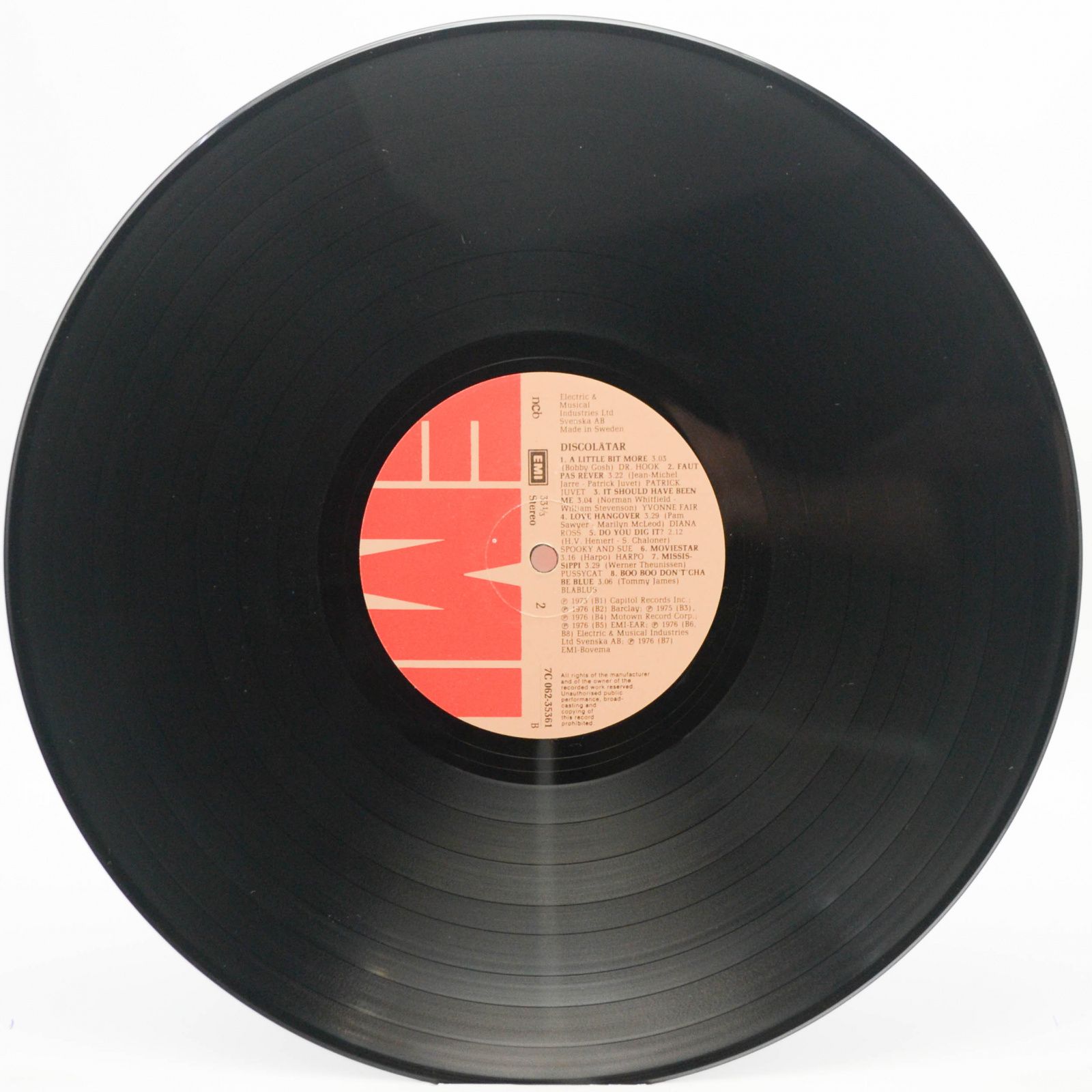 Various — Discolåtar!!!, 1976