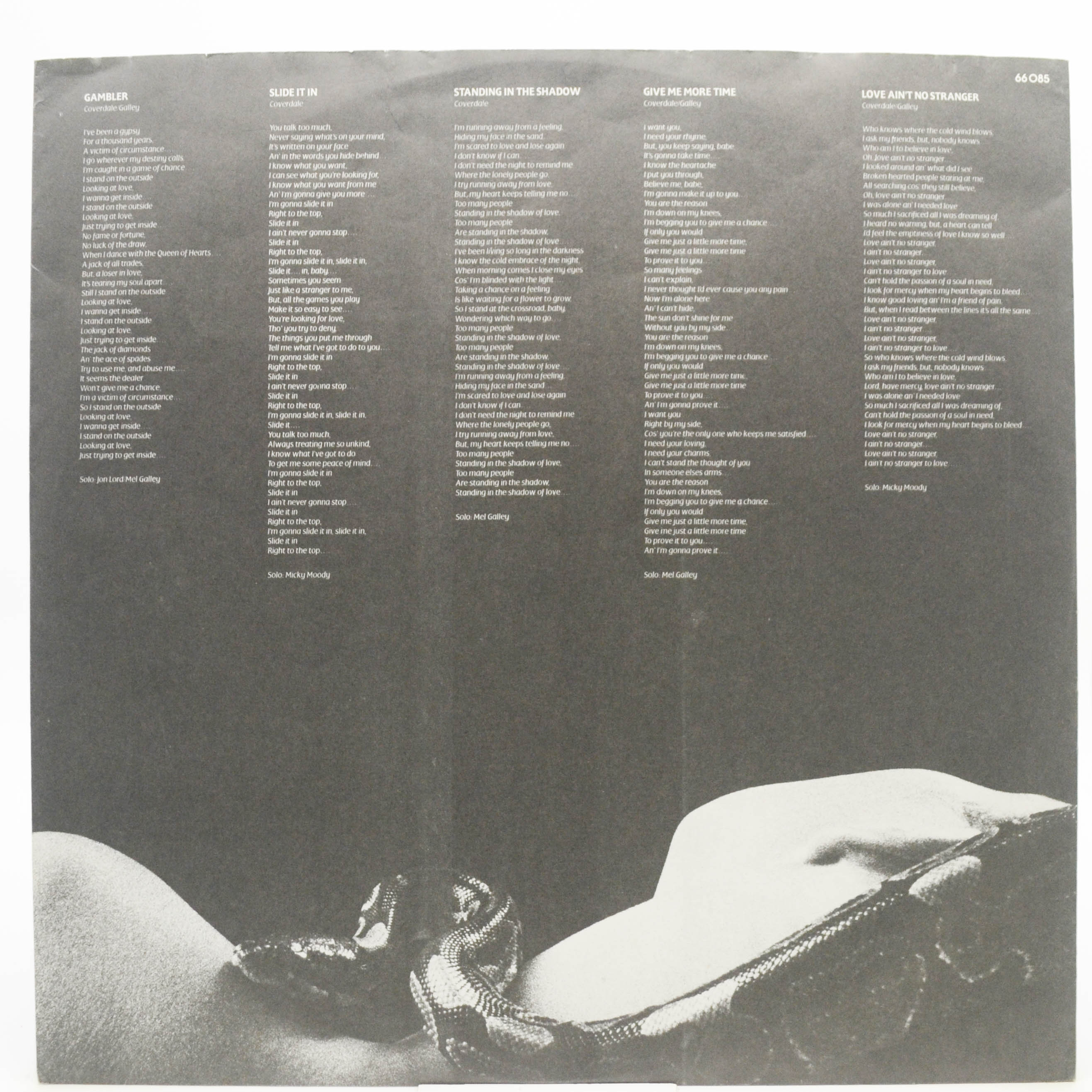 Whitesnake — Slide It In, 1984