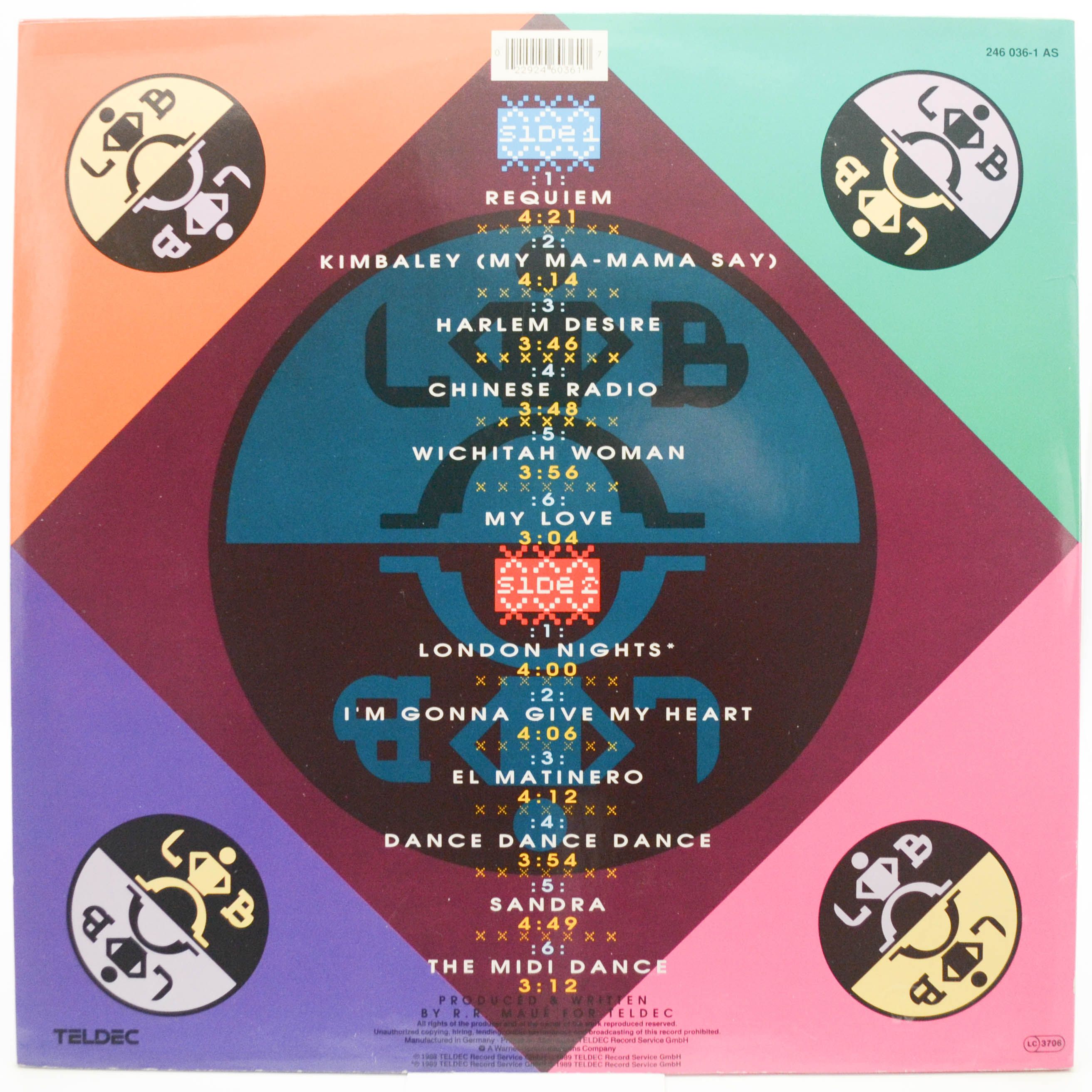 Виниловая пластинка London Boys — The Twelve Commandments Of Dance, 1989