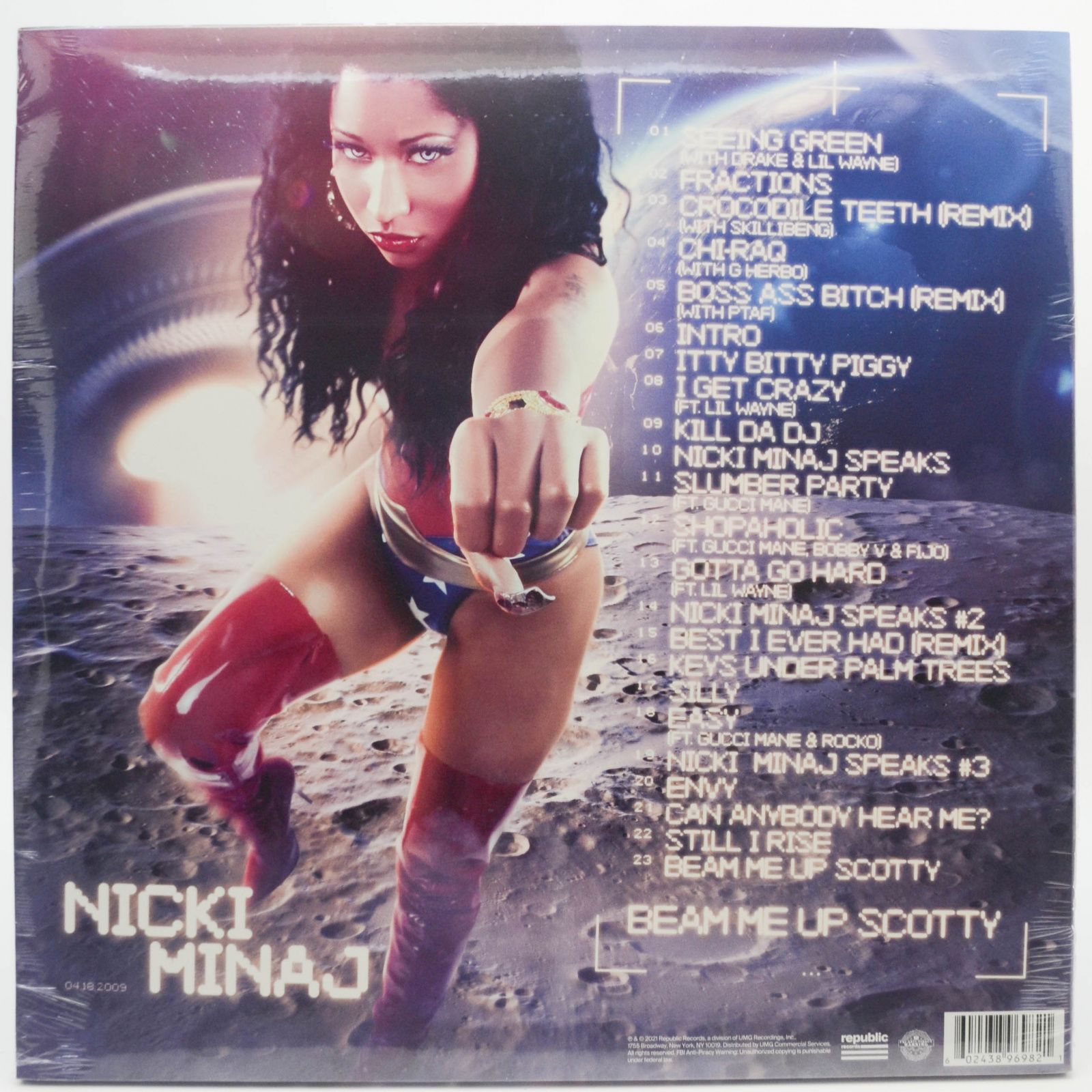 Виниловая пластинка Nicki Minaj — Beam Me Up Scotty (2LP), 2022