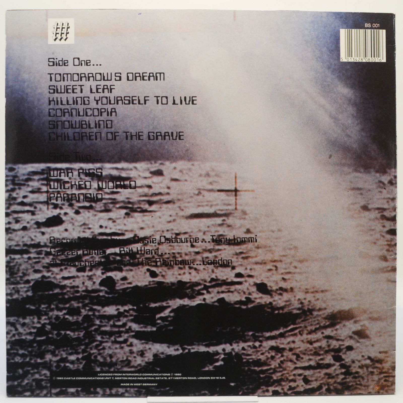 Black Sabbath — Live At Last, 1980