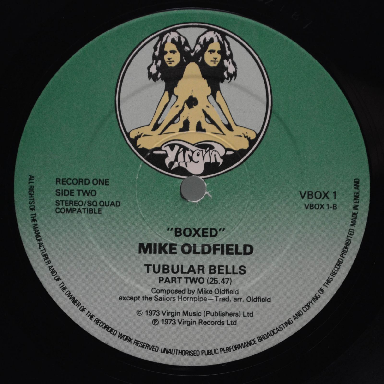 Mike Oldfield — Boxed (UK, Box-set, booklet), 1976