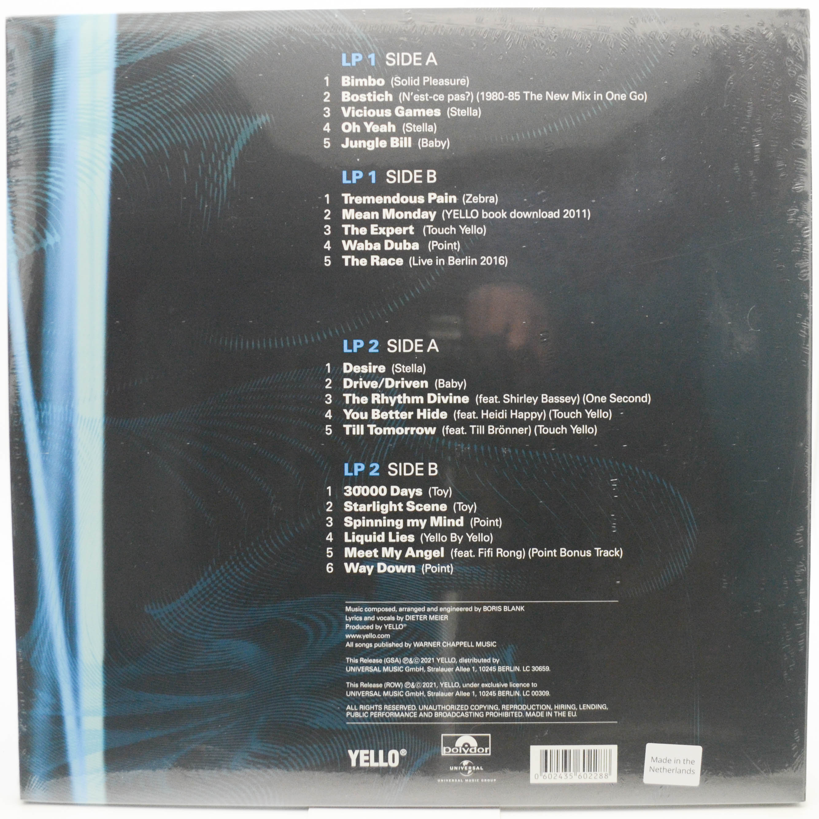 Yello — Yell40 Years (2LP), 2025