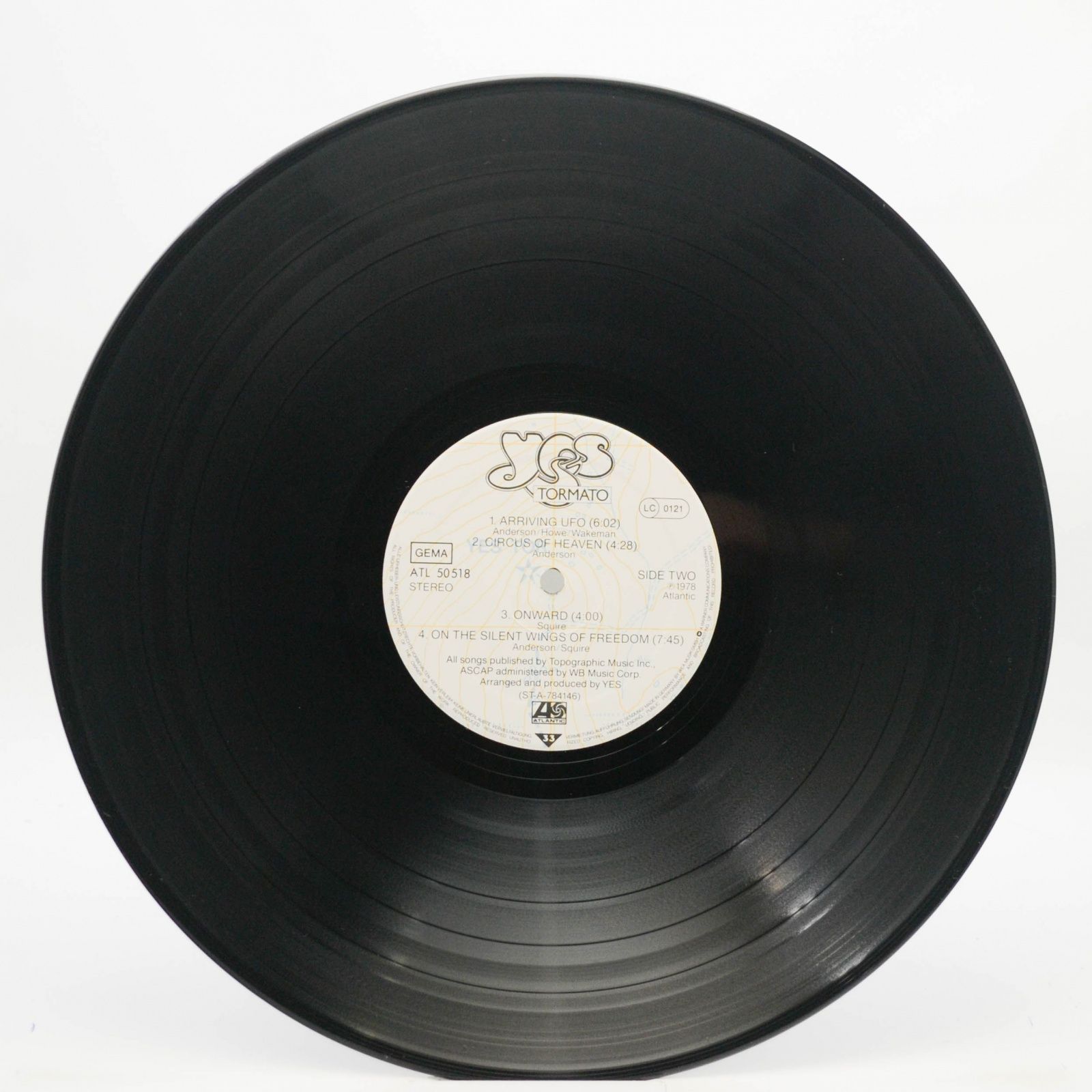 Виниловая пластинка Yes — Tormato, 1978