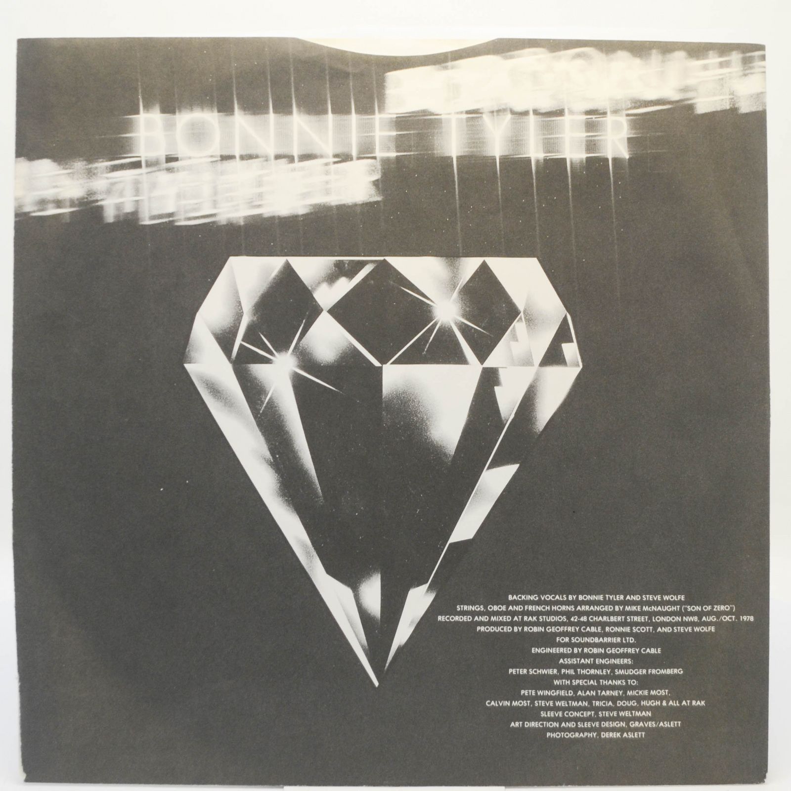 Виниловая пластинка Bonnie Tyler — Diamond Cut (USA), 1979