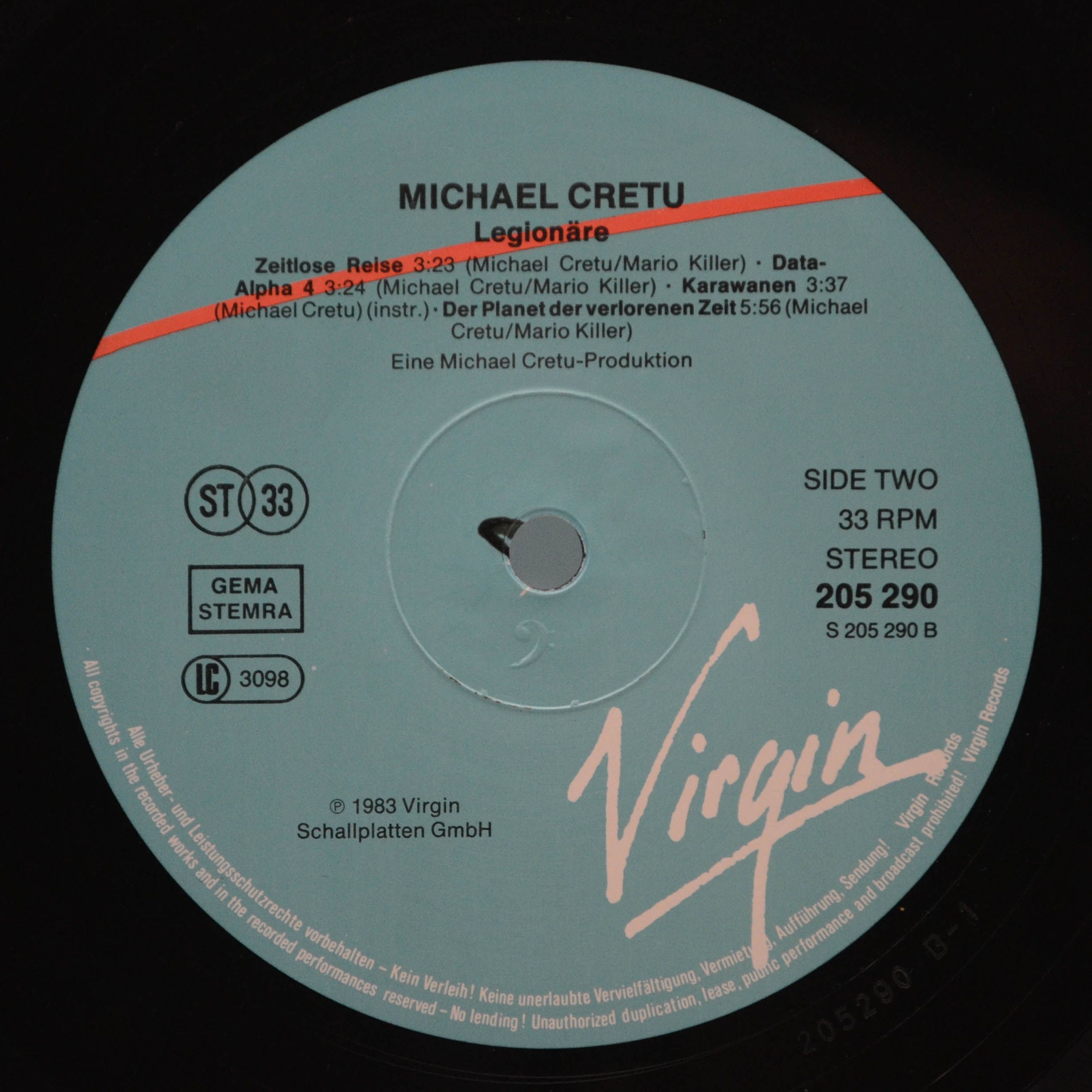 Michael Cretu — Legionäre, 1983