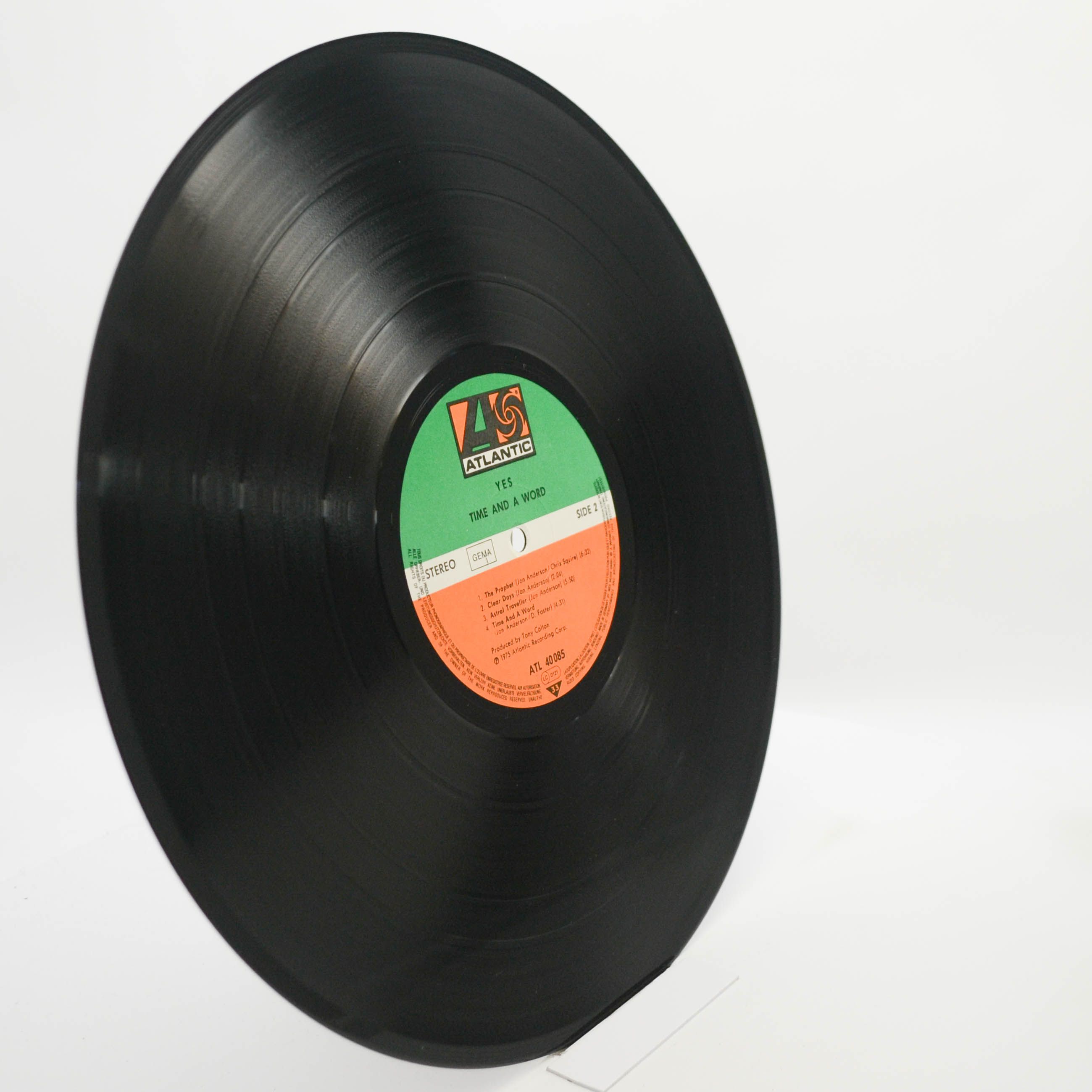 Виниловая пластинка Yes — Time And A Word, 1970