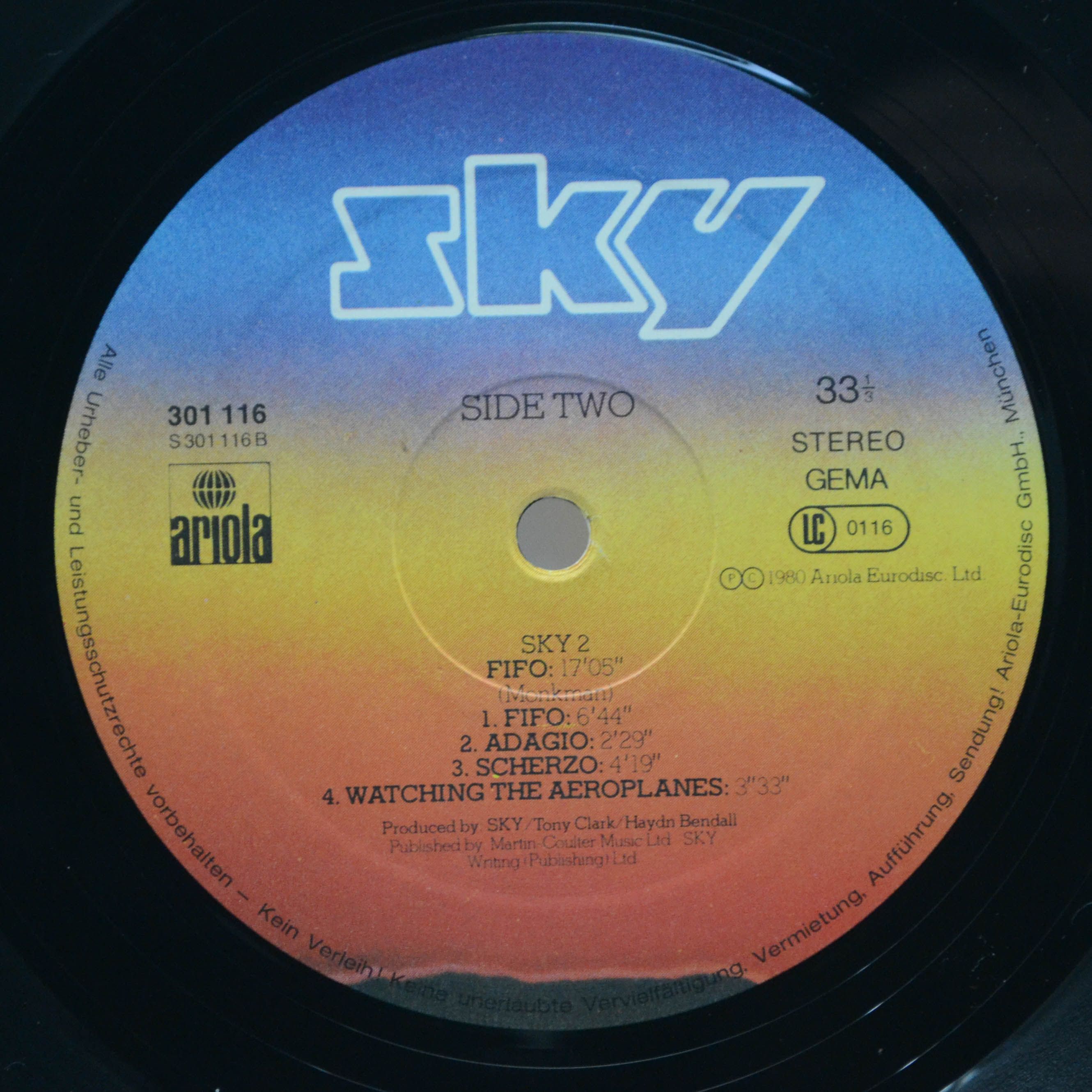Виниловая пластинка Sky — Sky 2 (2LP), 1980