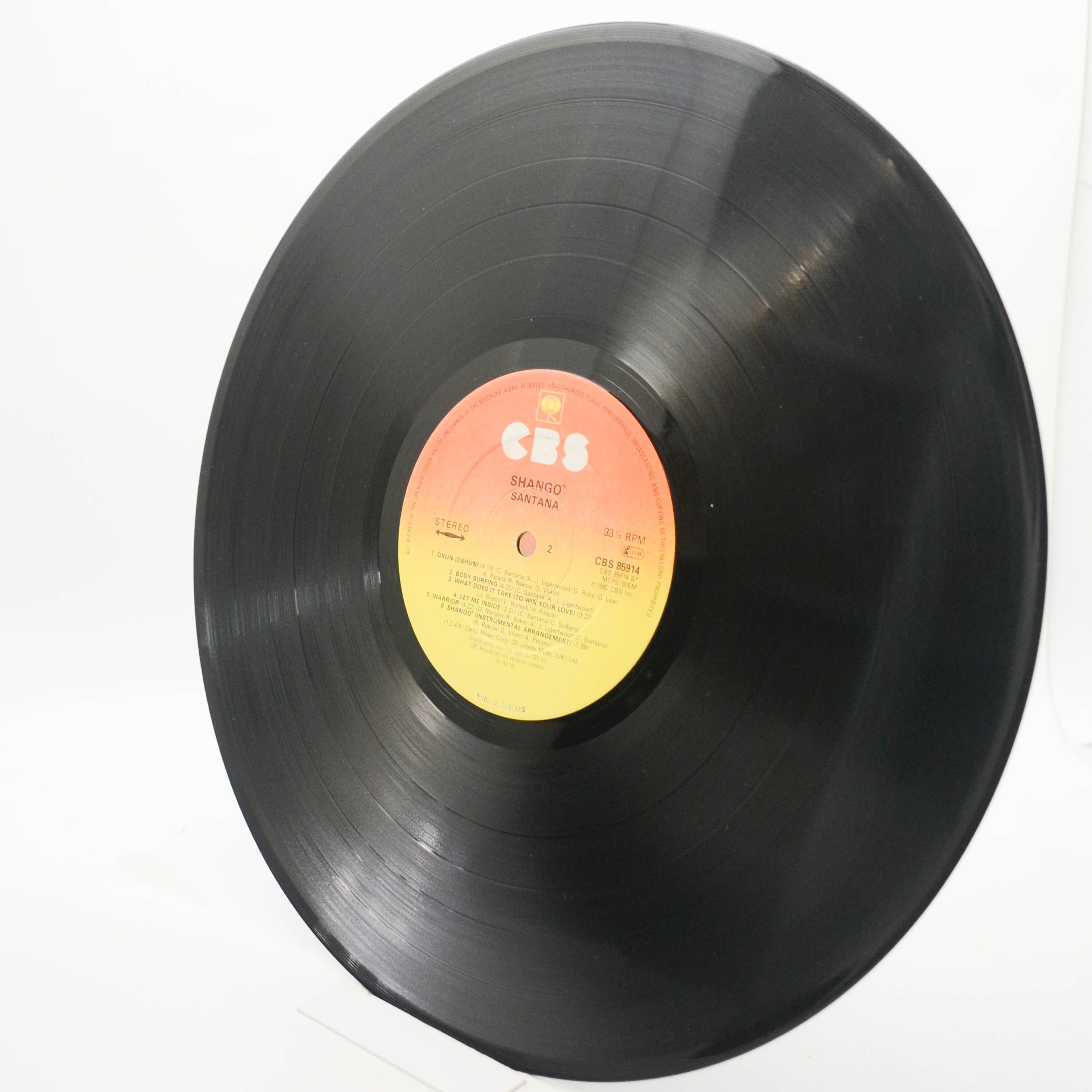 Santana — Shango (UK), 1982