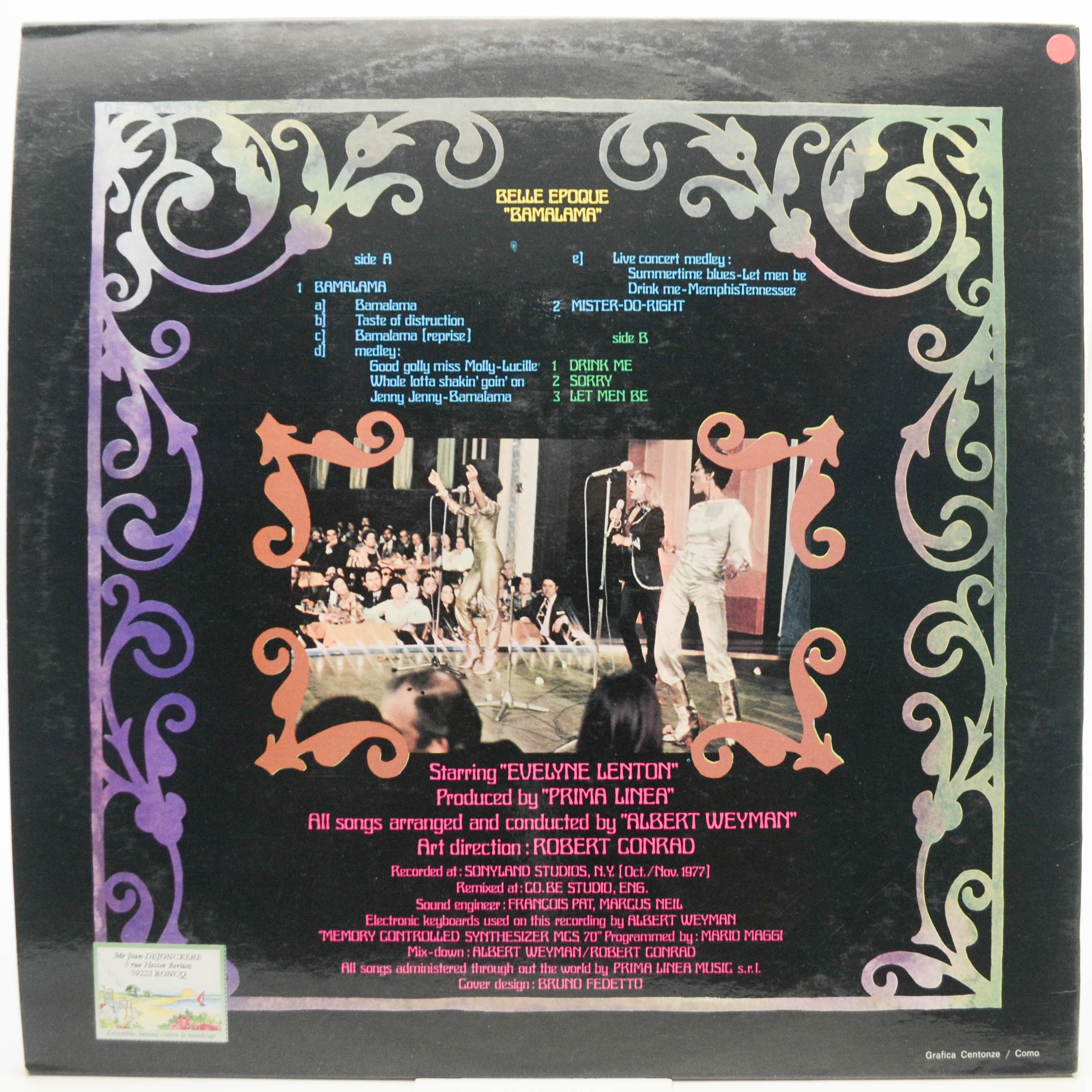 Belle Epoque — Bamalama, 1977