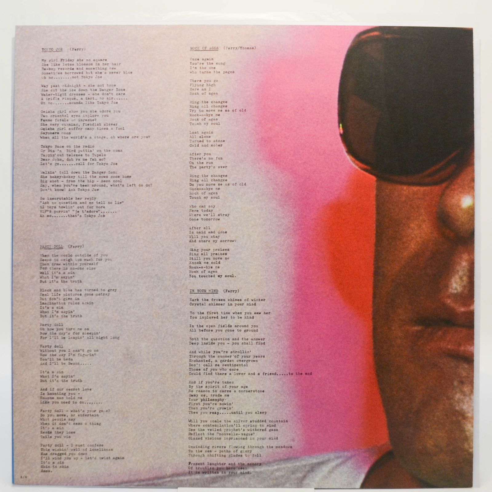 Bryan Ferry — In Your Mind, 1977