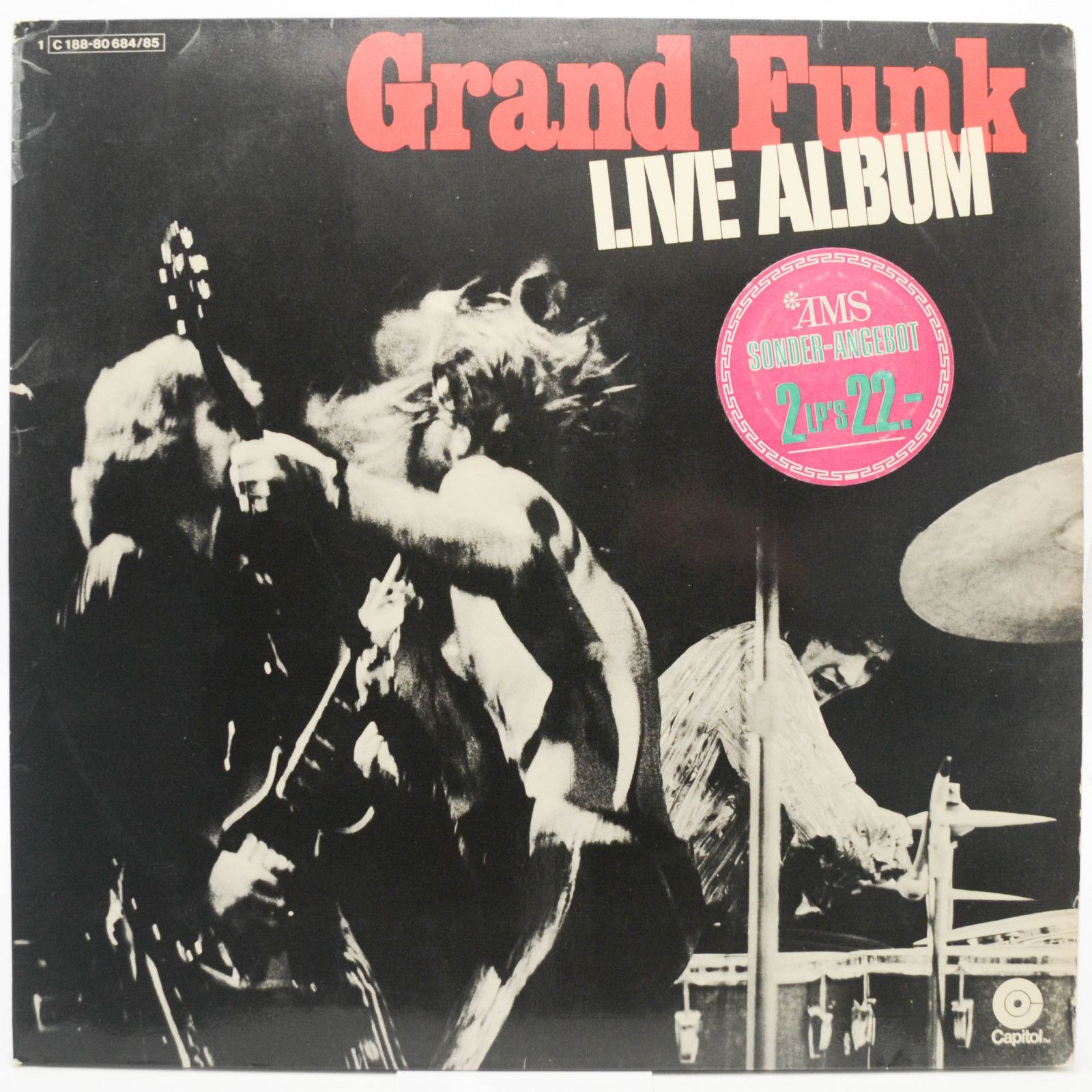 Виниловая пластинка Grand Funk — Live Album (2LP), 1970