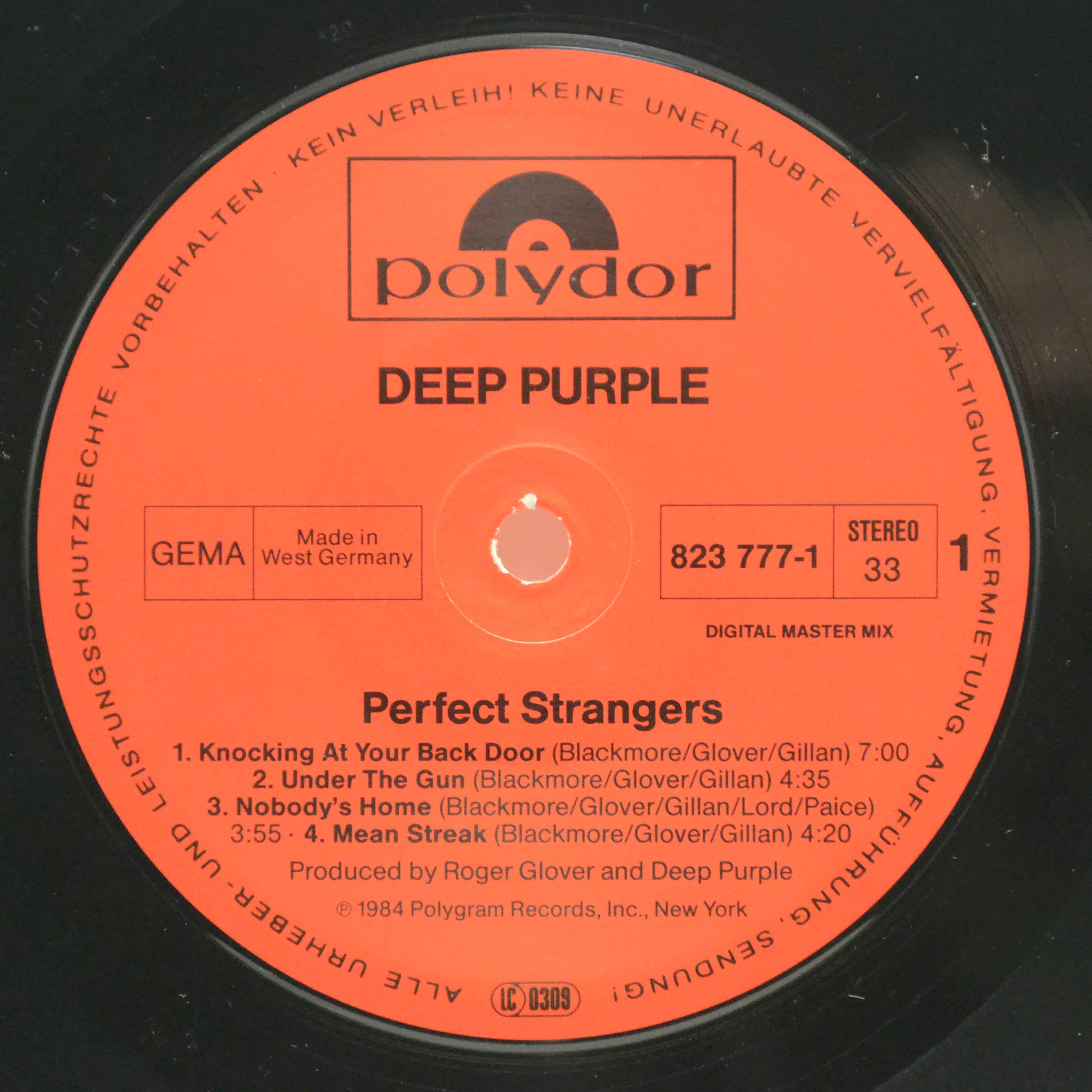 Deep Purple — Perfect Strangers, 1984