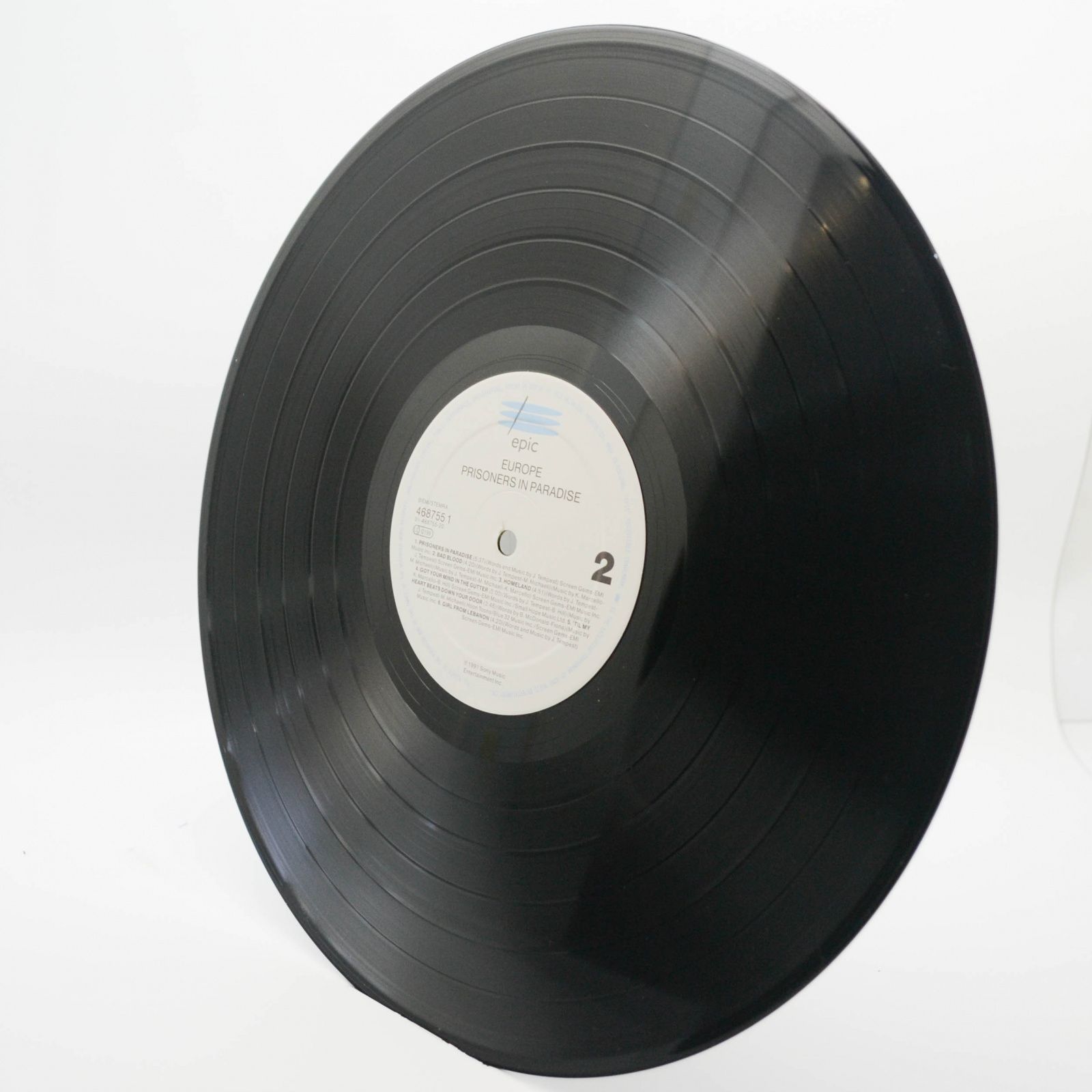 Europe — Prisoners In Paradise, 1991