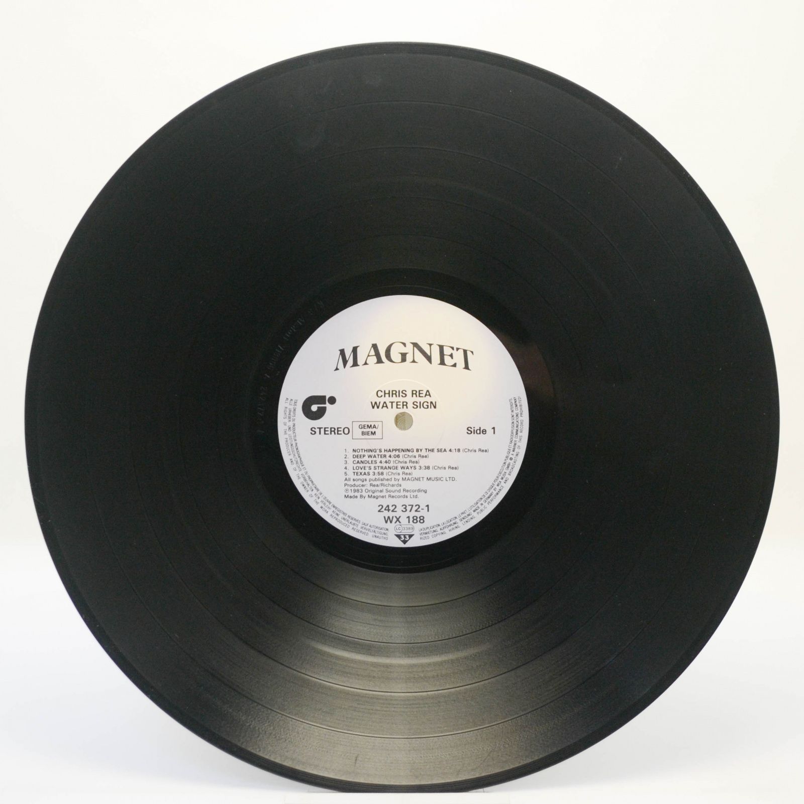 Chris Rea — Water Sign, 1983