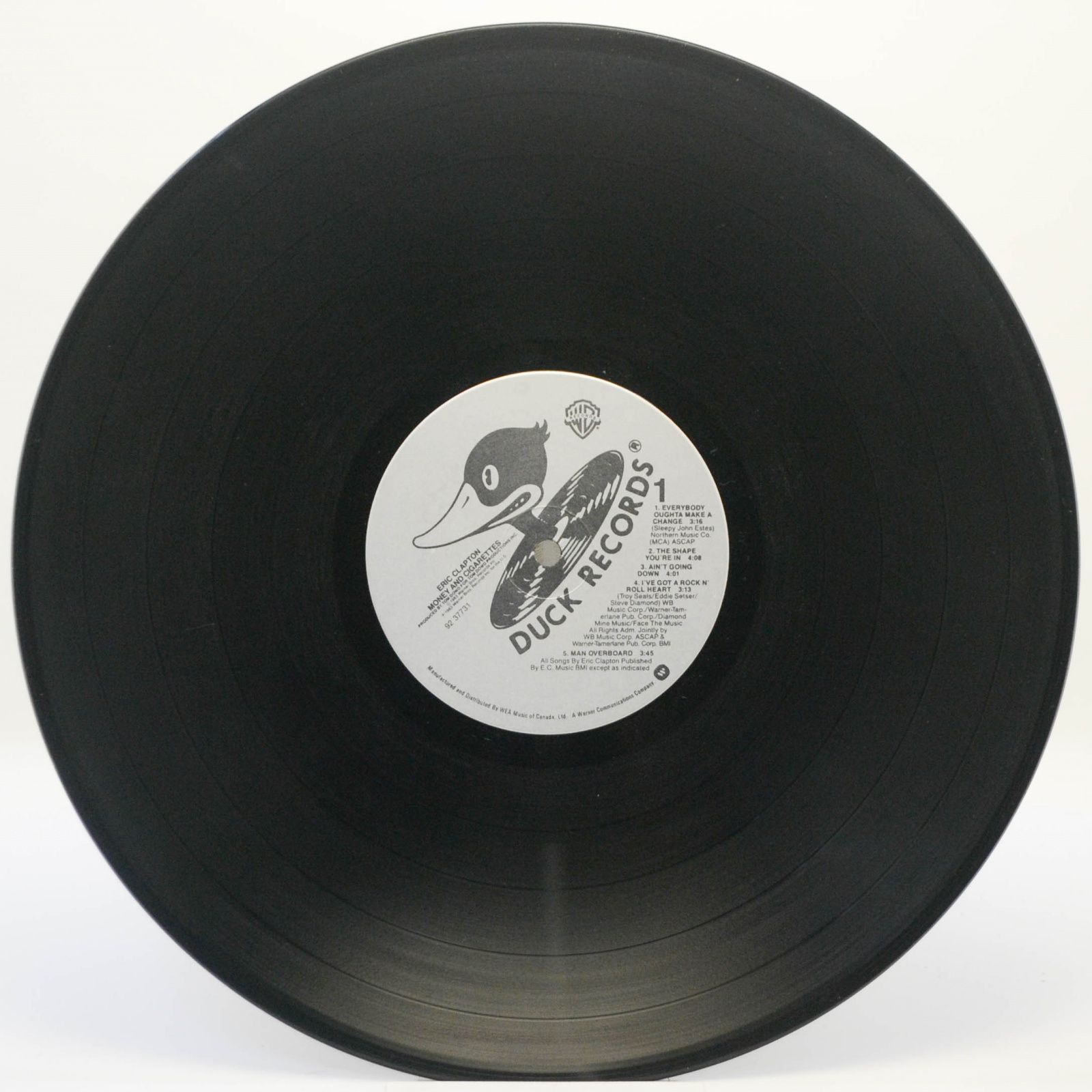 Eric Clapton — Money And Cigarettes, 1983