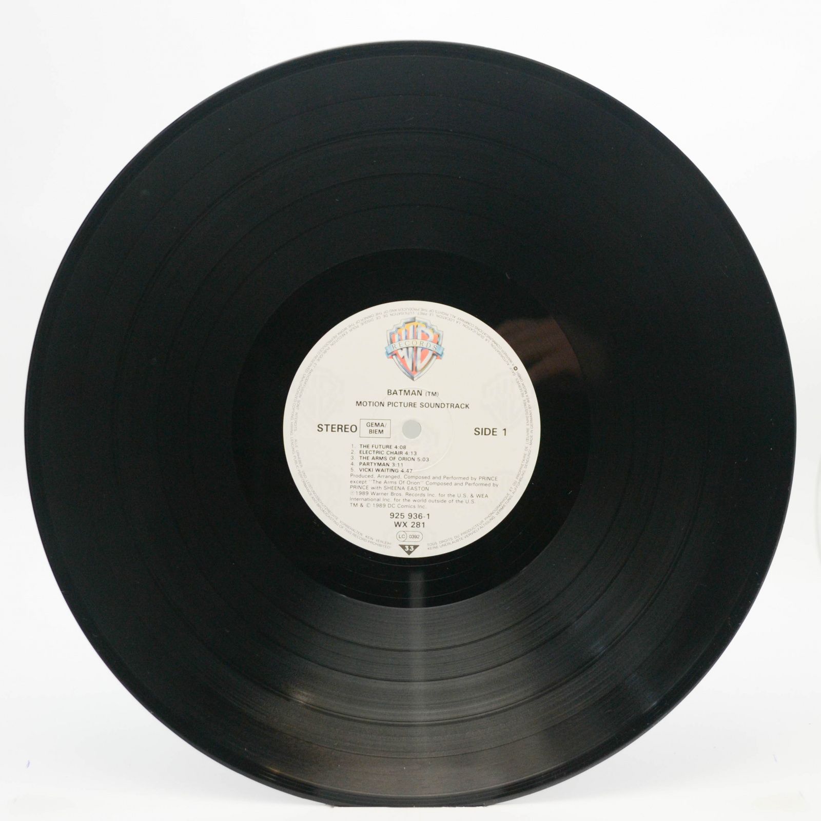 Виниловая пластинка Prince — Batman™ (Motion Picture Soundtrack), 1989