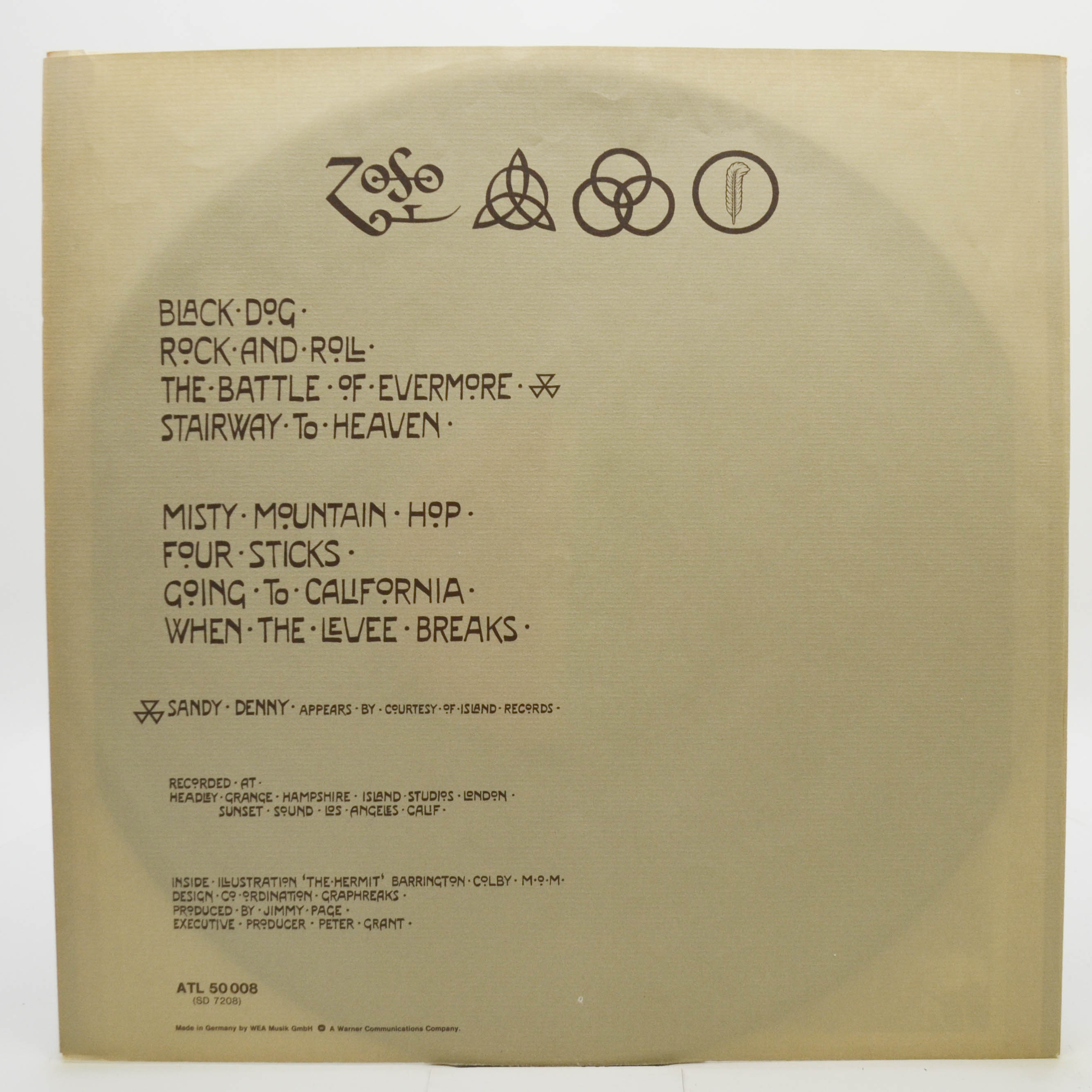 Led Zeppelin — Untitled, 1971